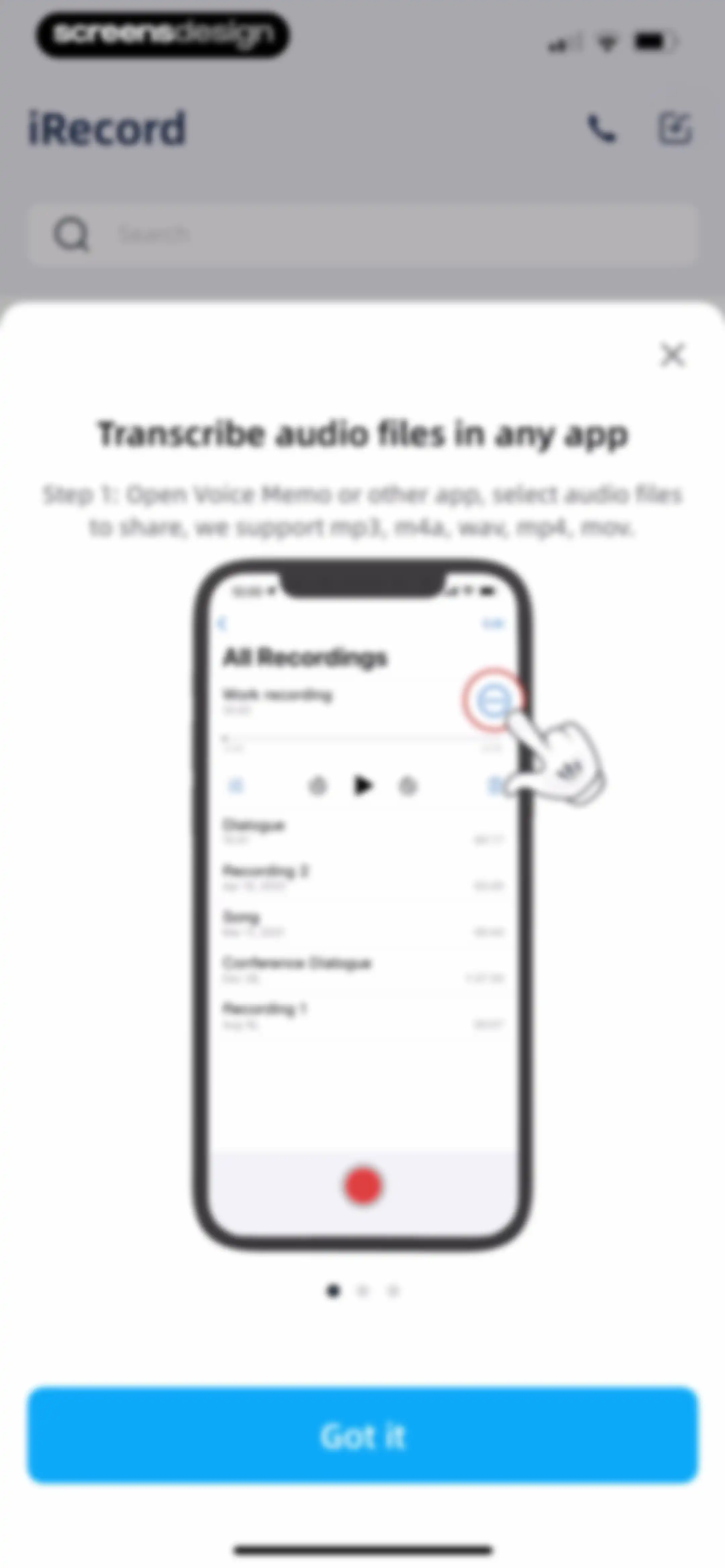 iRecord: Transcribe Voice Memo screen 33