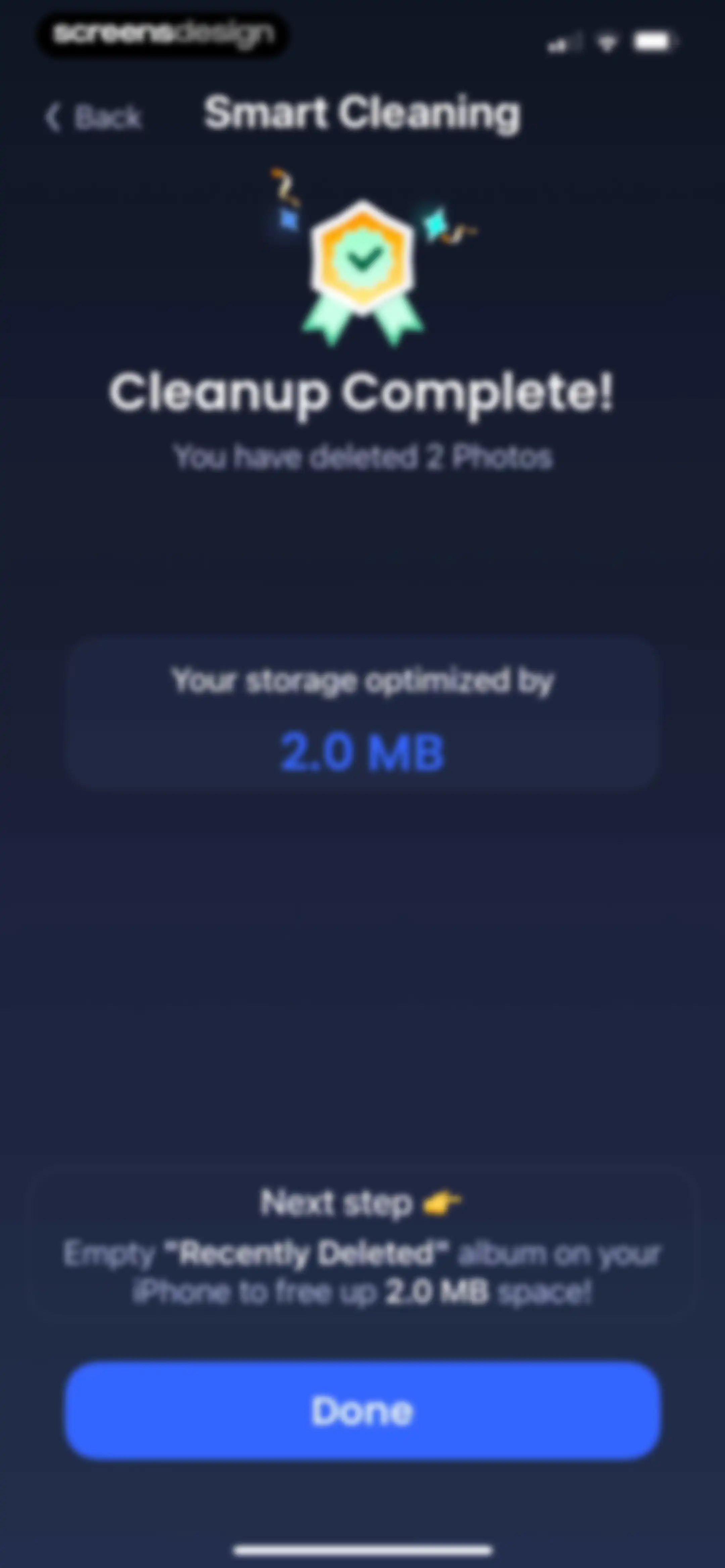 Photo Organizer: FocusClean screen 32