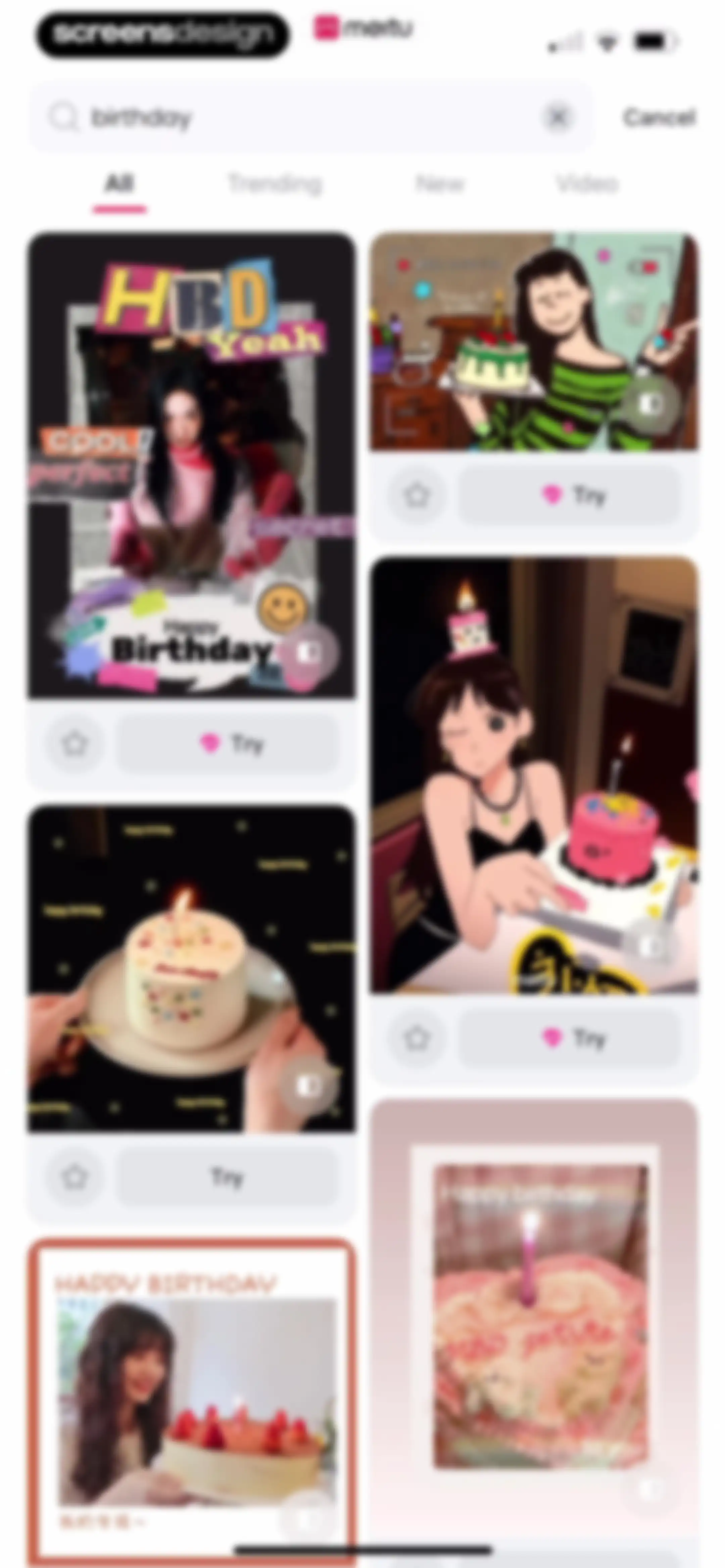 Meitu AI Photo & Video Editor screen 170