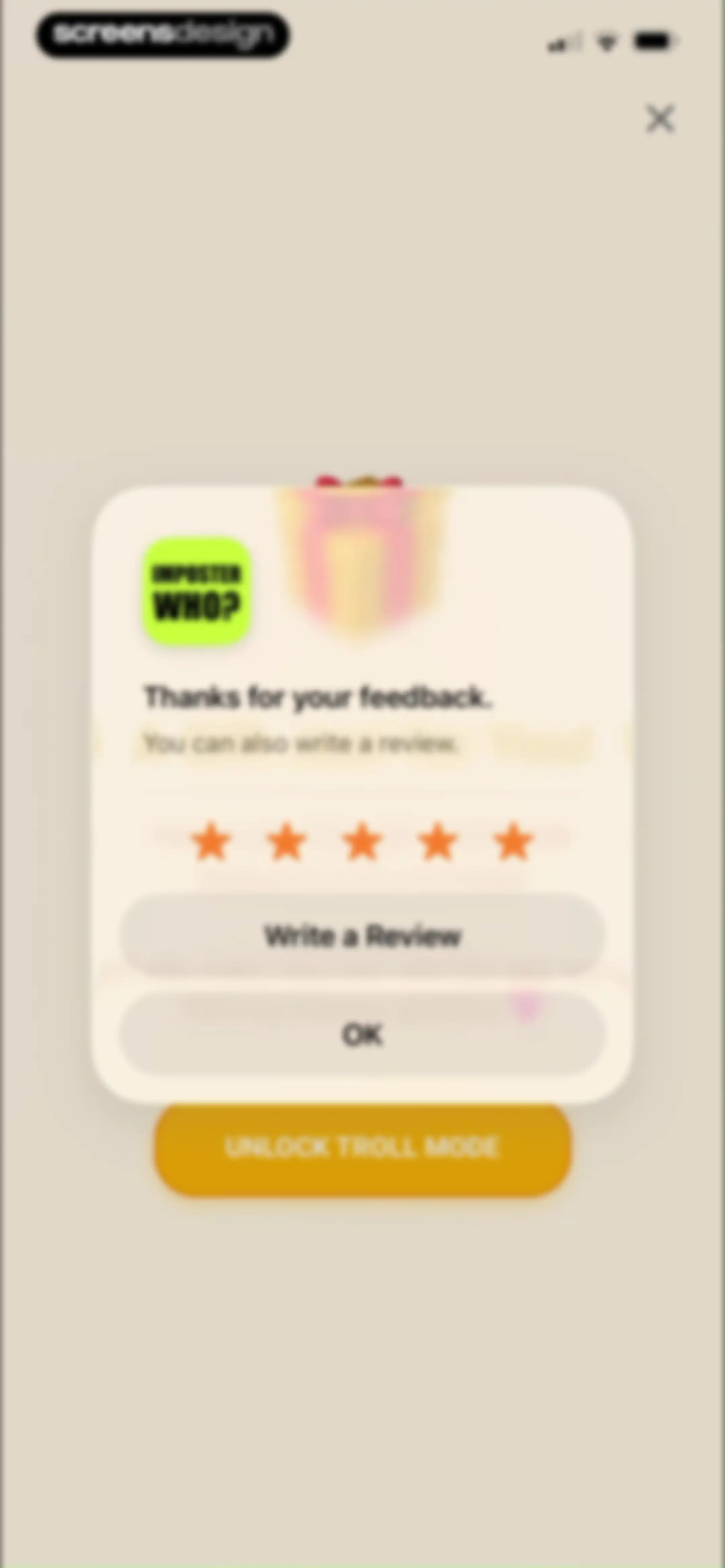 Imposter Who? - Word Game screen 16