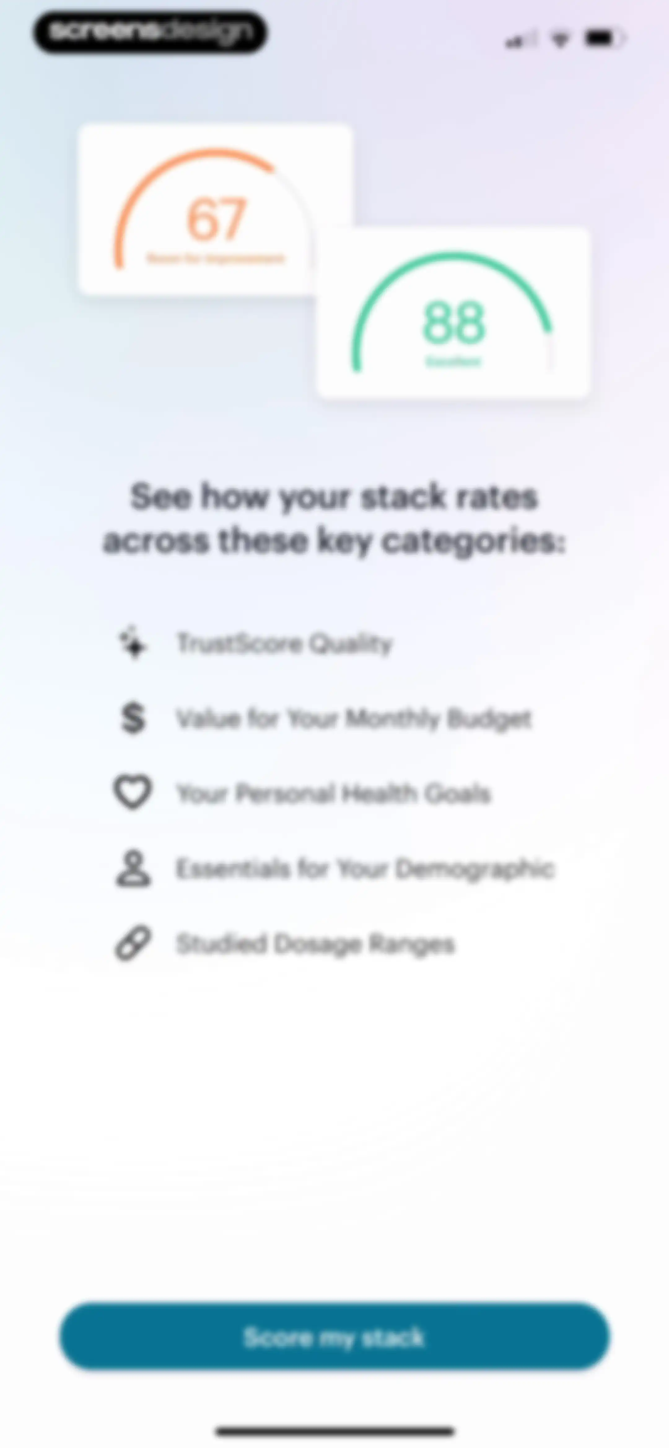 SuppCo: Supplement Scanner screen 33