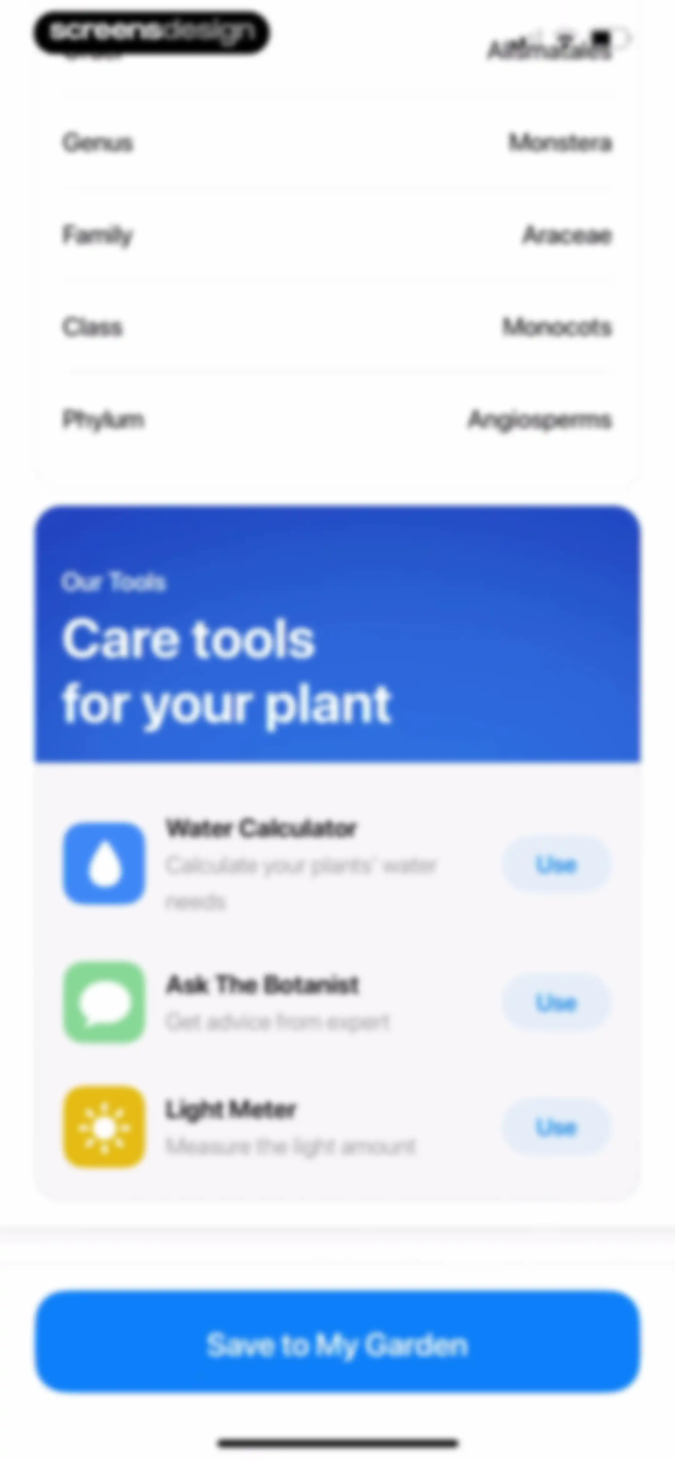 Plant App: Plant Identifier screen 21