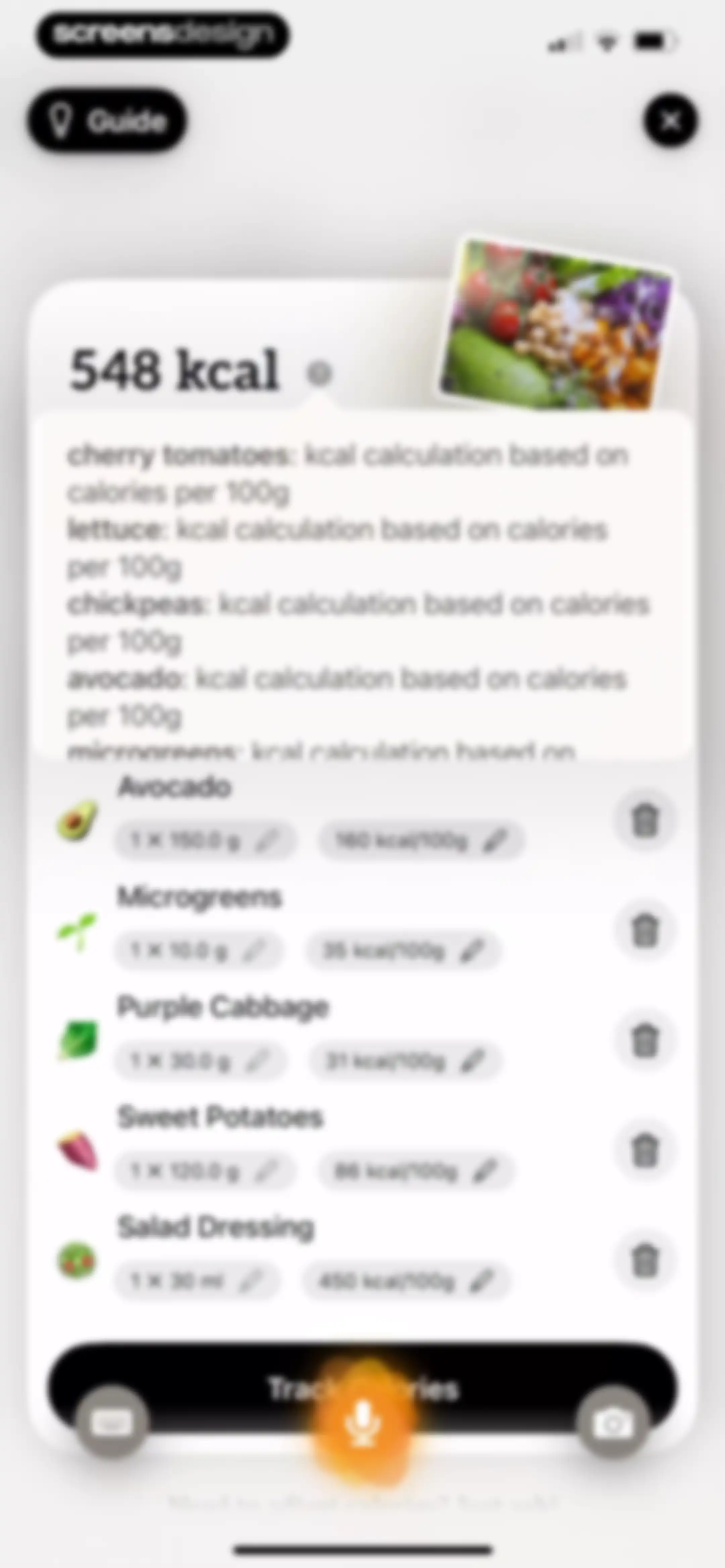 CalBot: AI Calorie Tracker screen 48