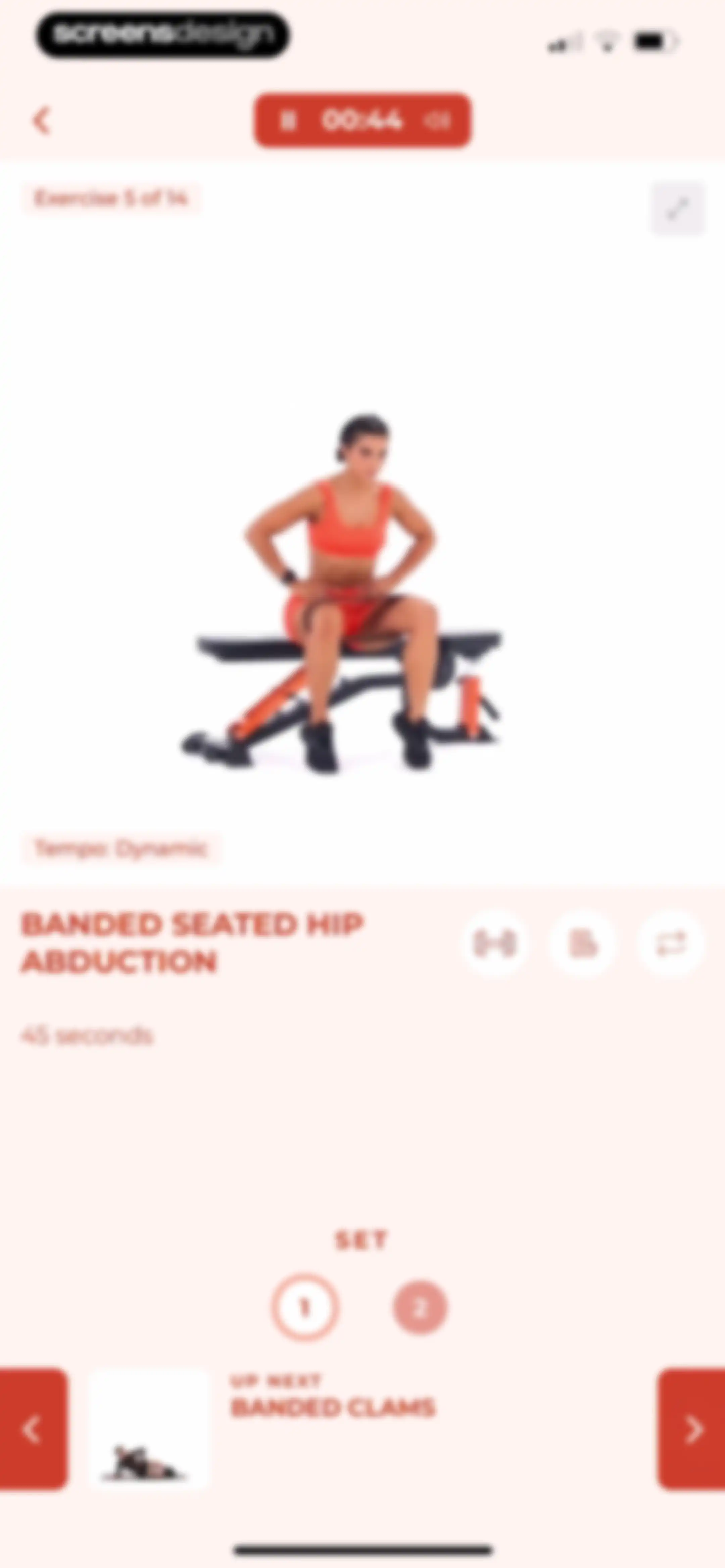WeGLOW: Home Workout for Women screen 92