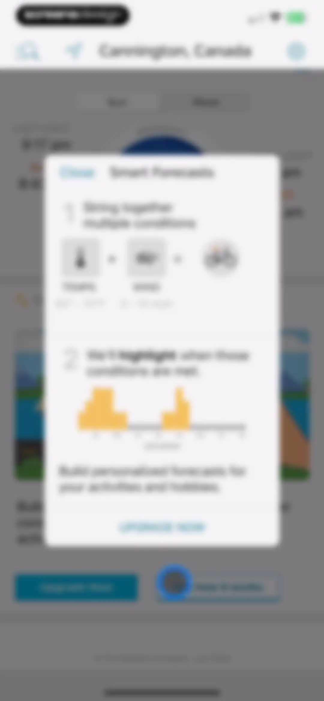 Weather Underground: Local Map screen 17