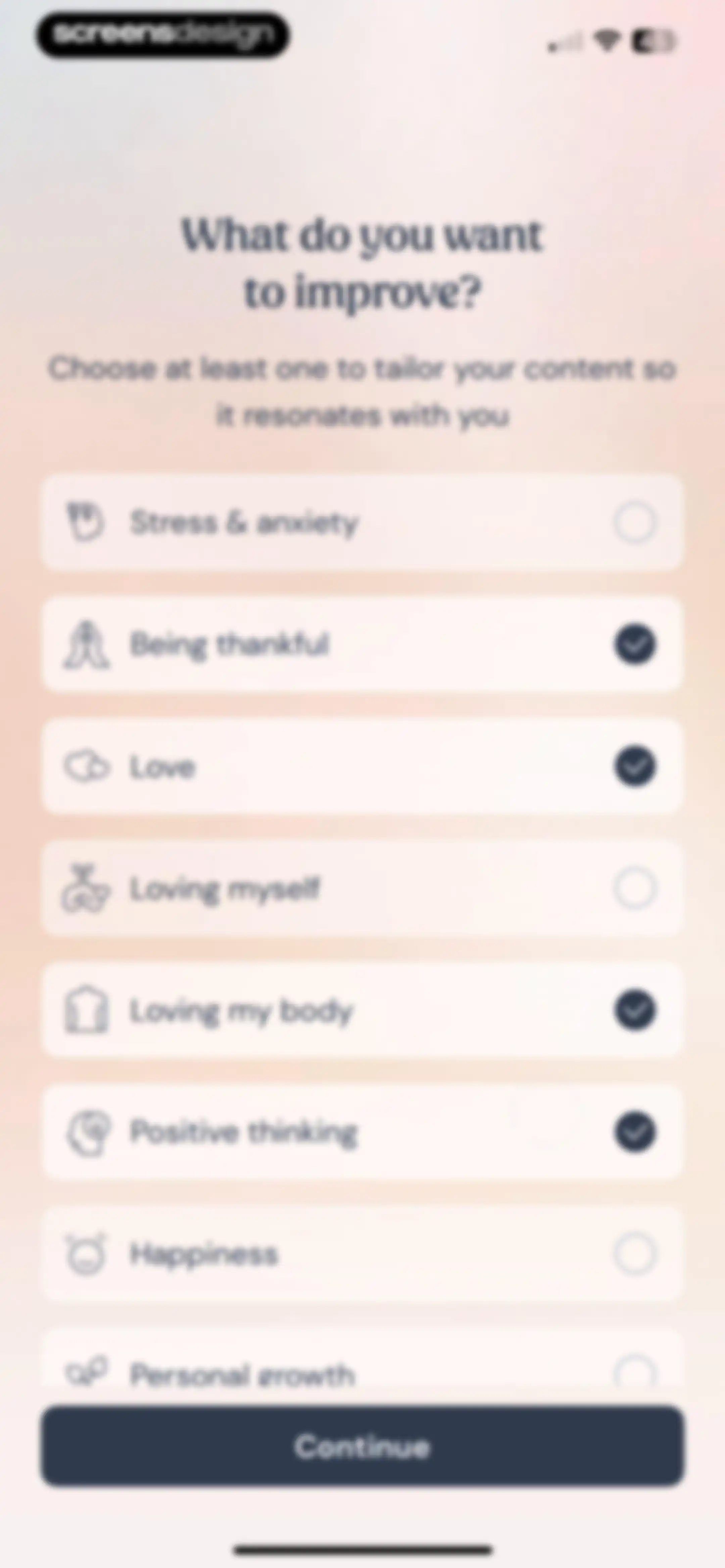 I am - Daily Affirmations screen 26