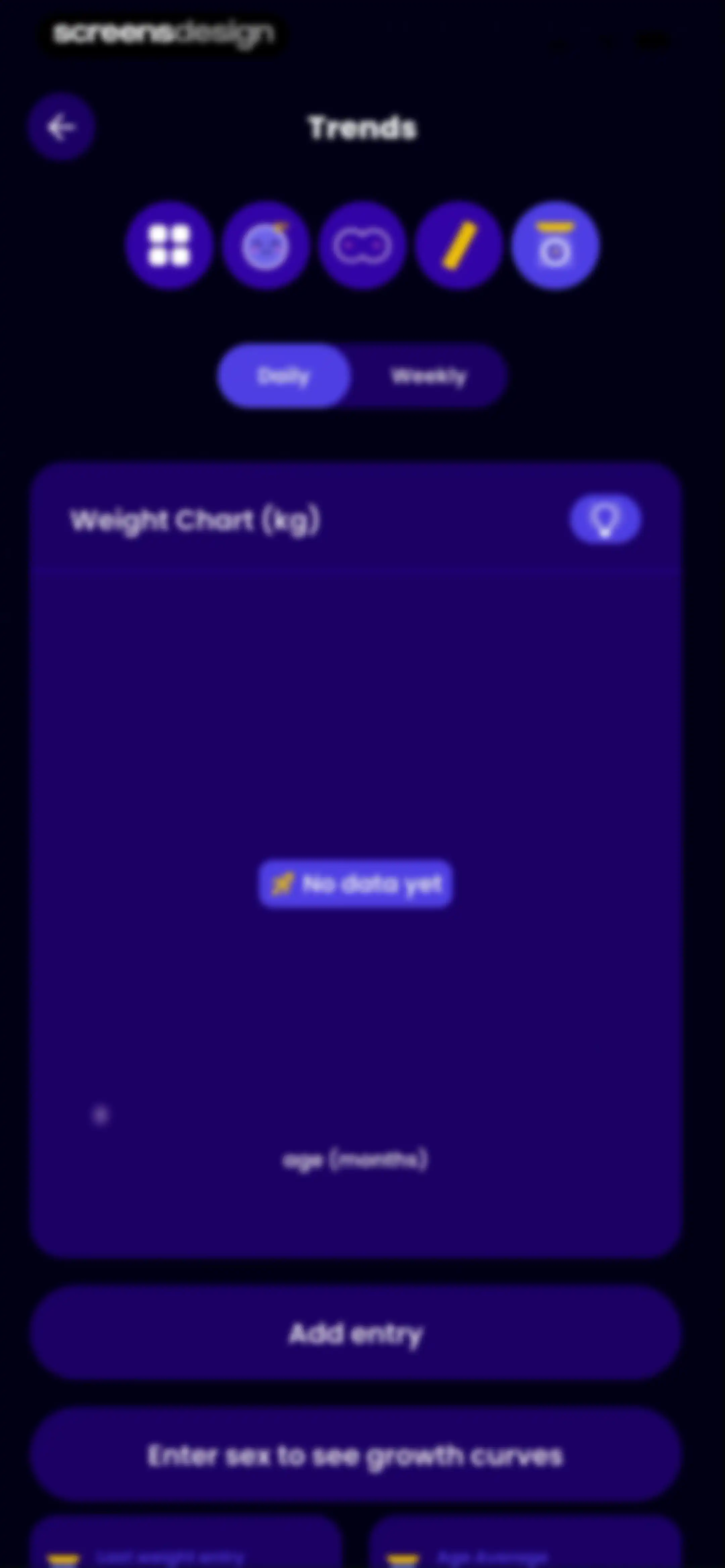 Happy Baby - Sleep & Tracker screen 70
