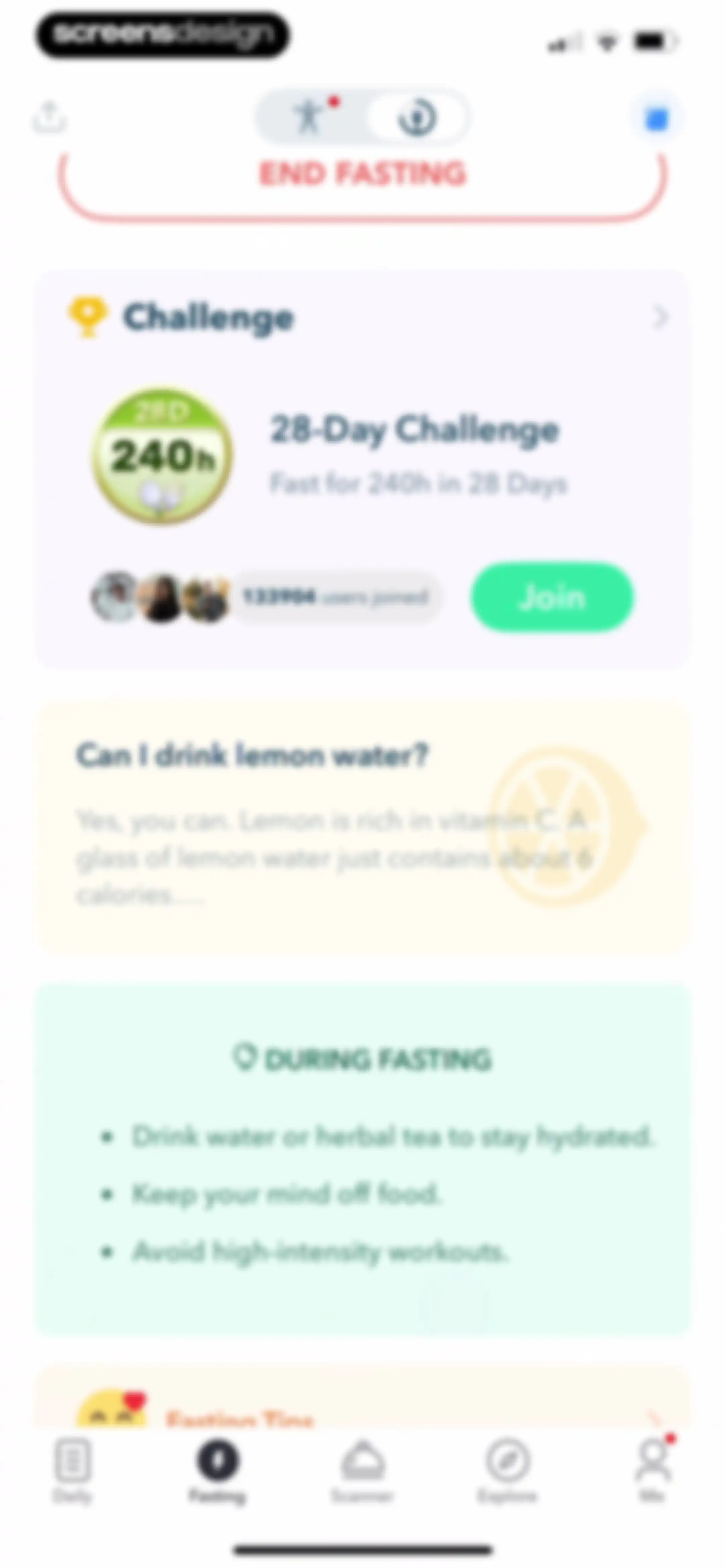 Intermittent Fasting Tracker - screen 185