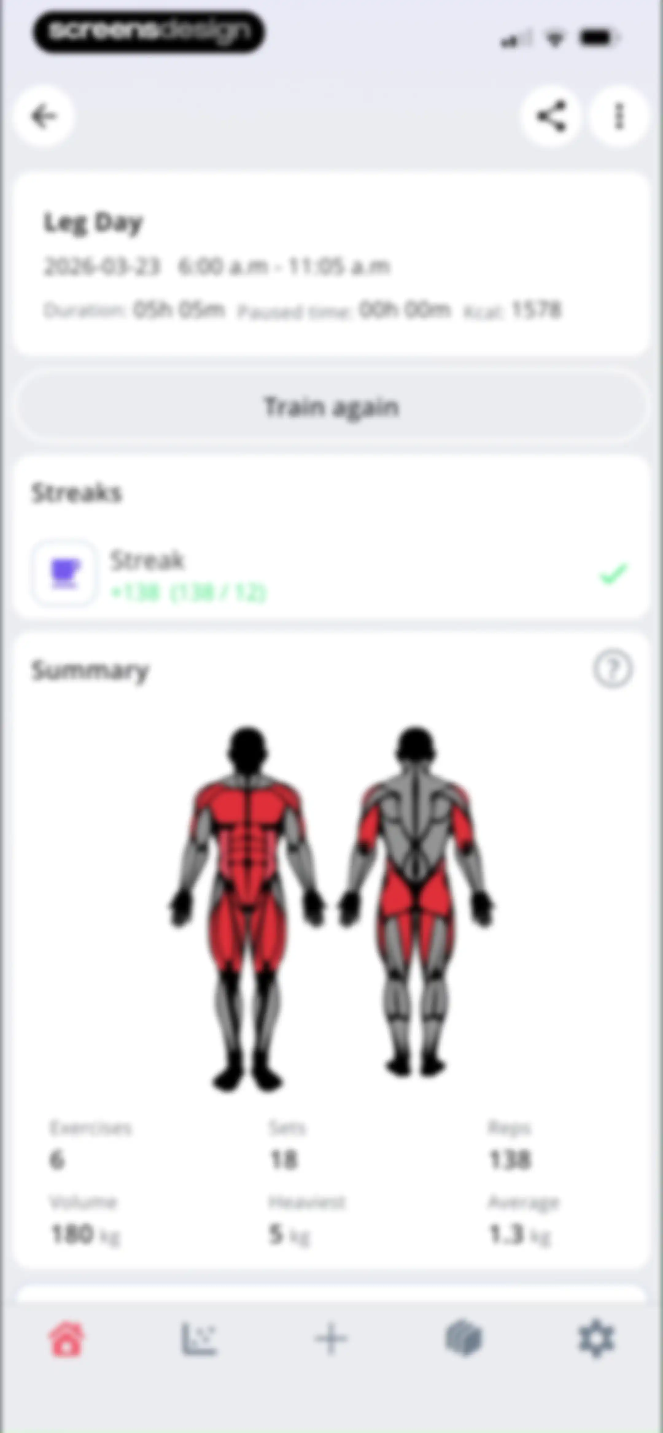 StrengthLog – Workout Tracker screen 85
