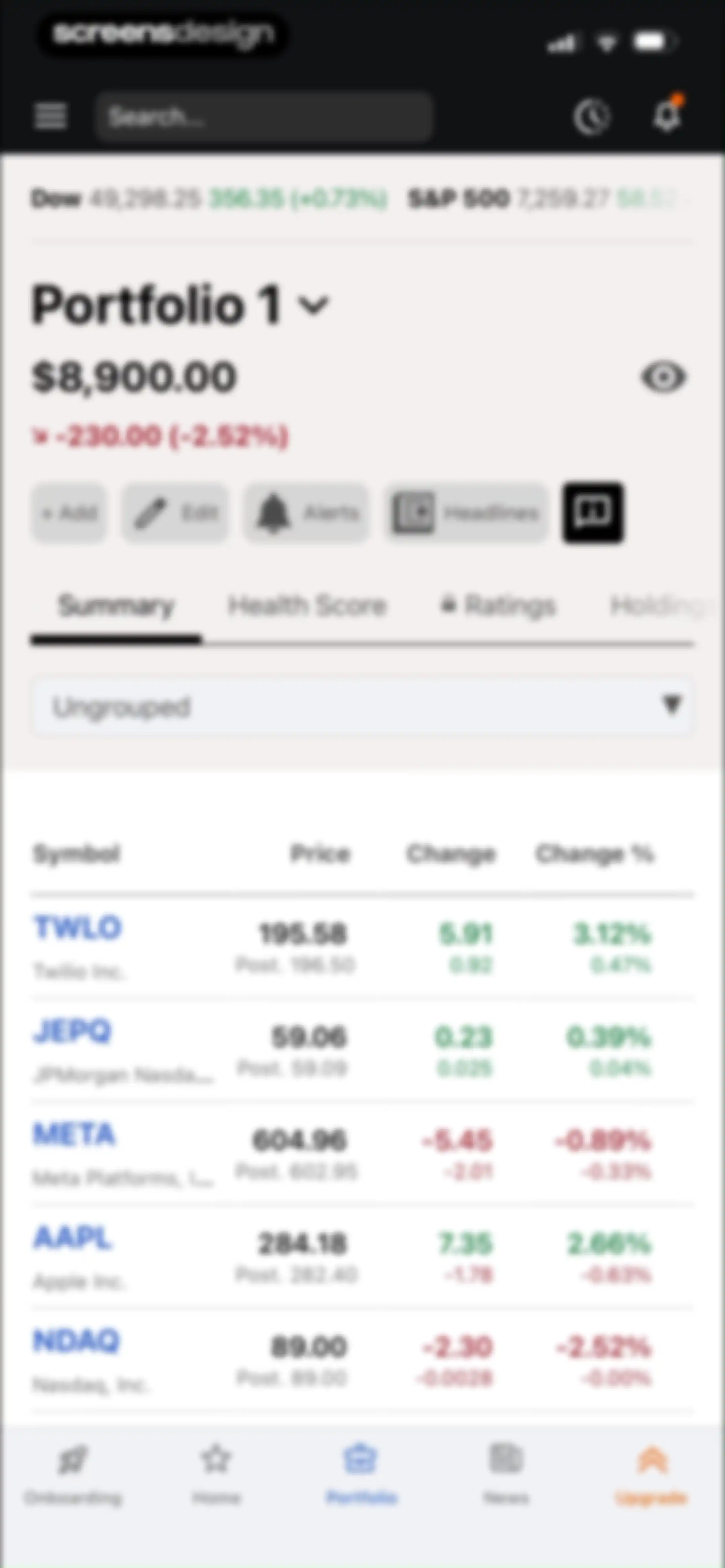 Seeking Alpha: News & Analysis screen 83