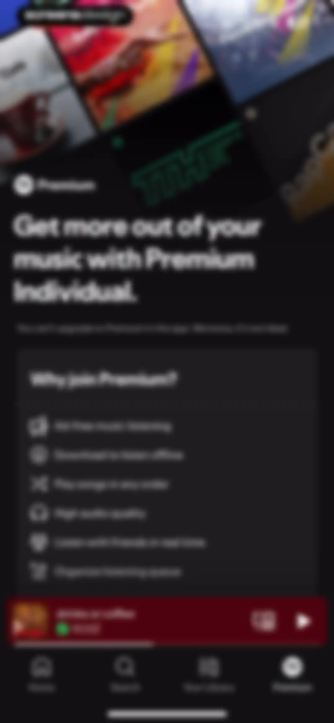 Spotify: Music and Podcasts screen 127