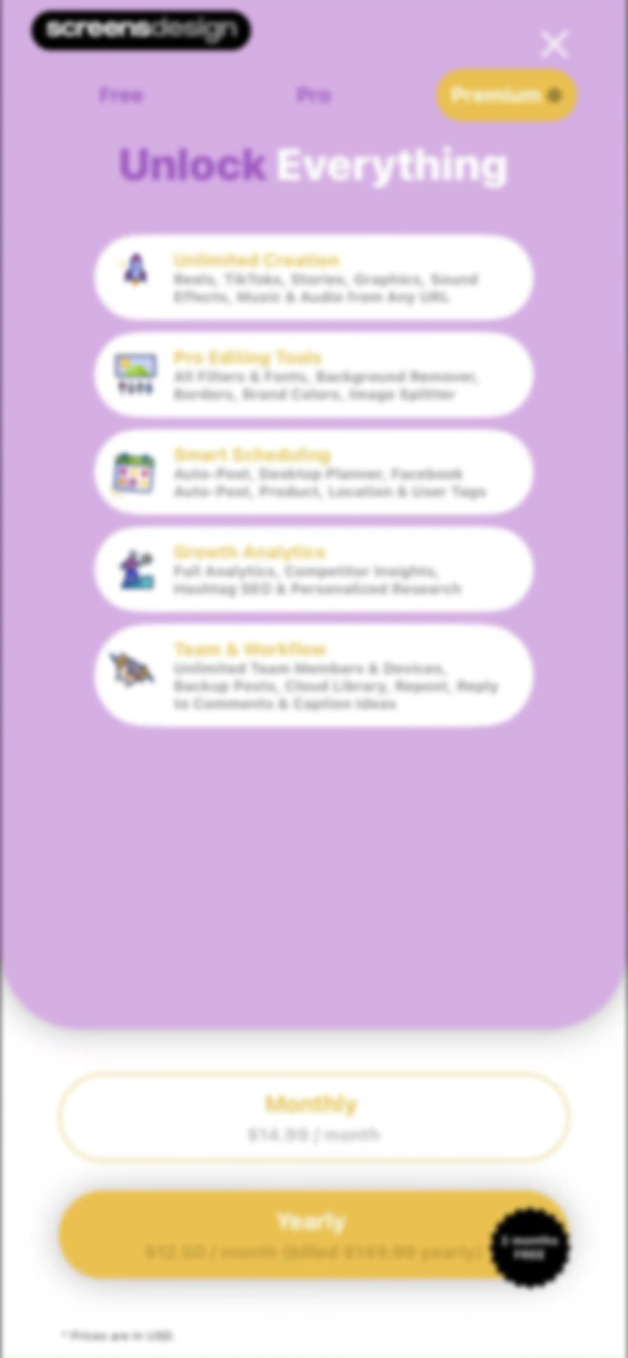 PREVIEW: Planner for Instagram screen 33