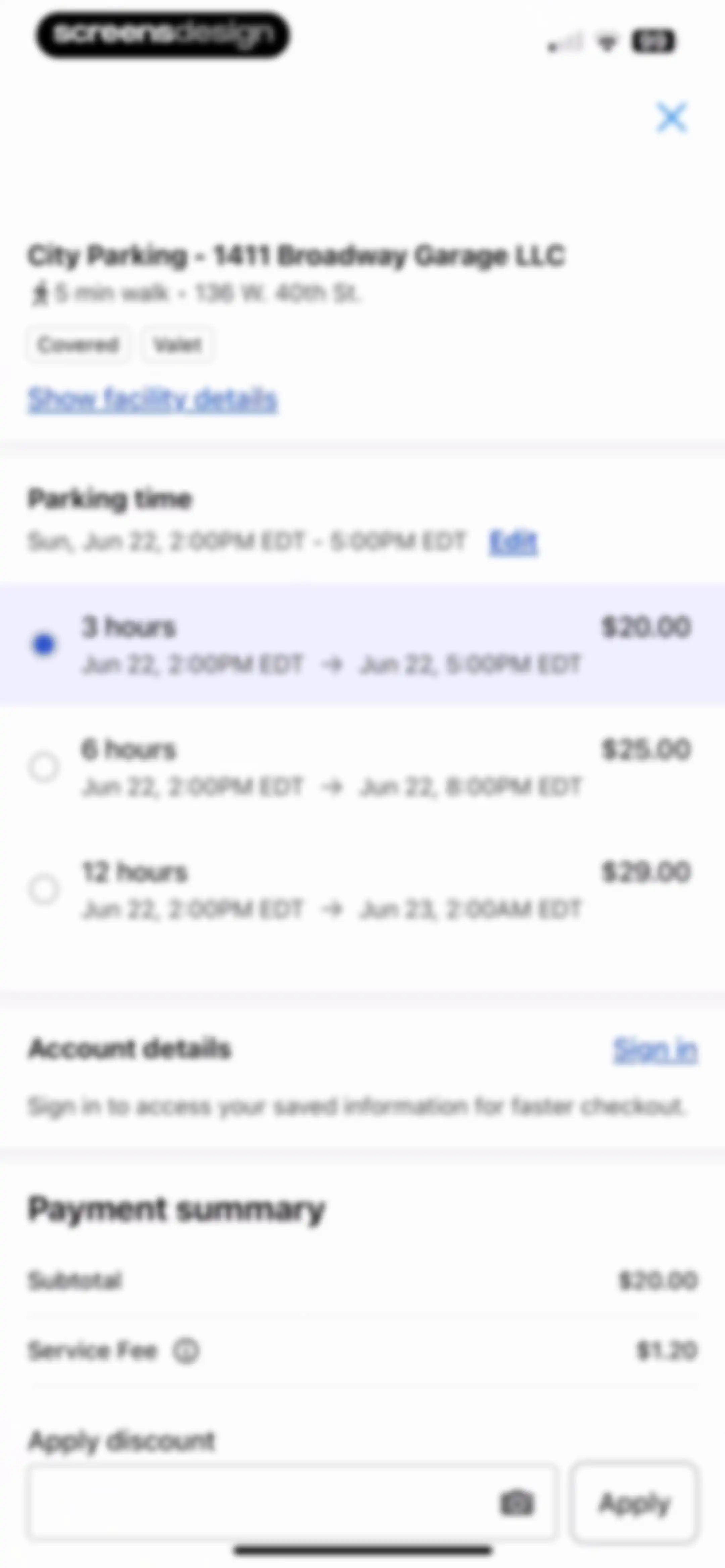 ParkWhiz - #1 Parking App screen 19