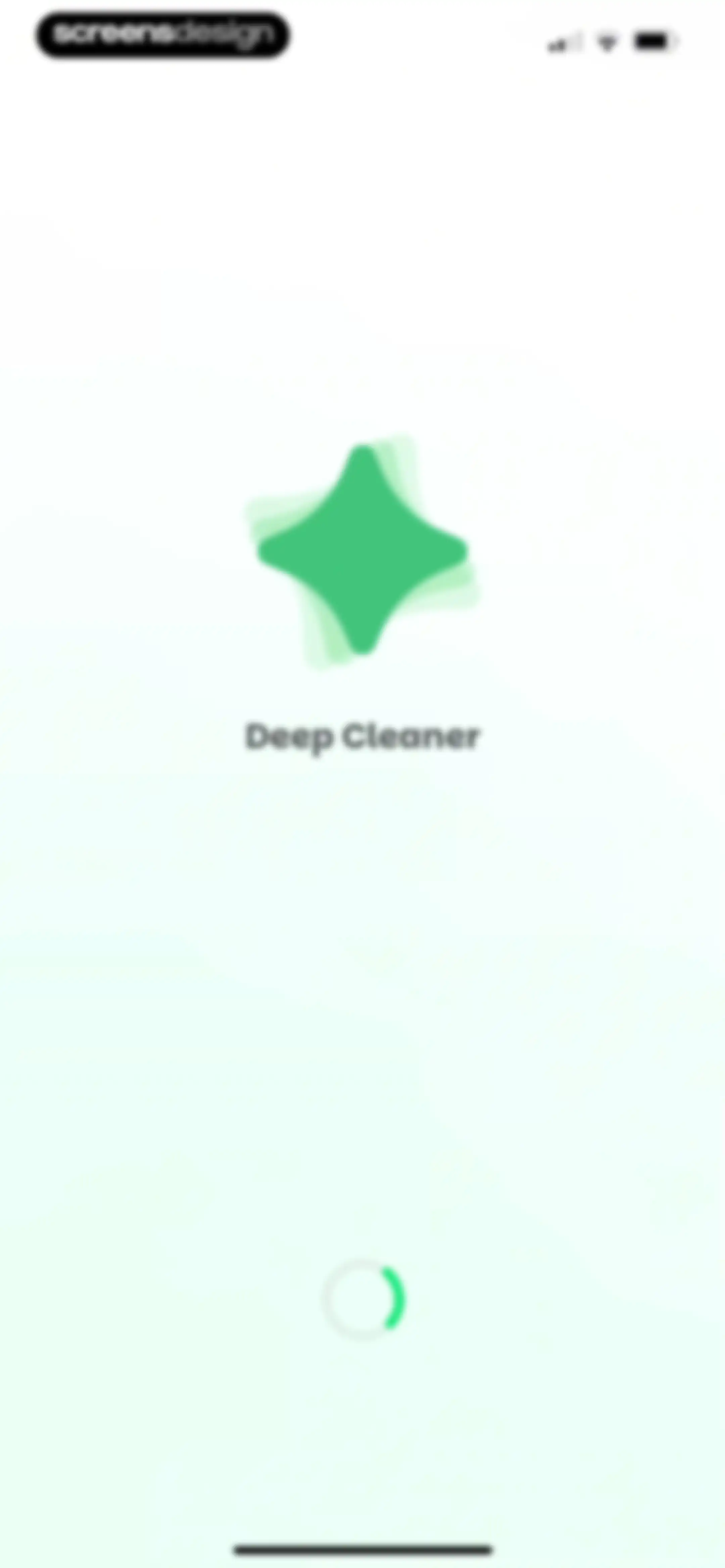 Deep Cleaner - Phone Cleaning screen 1