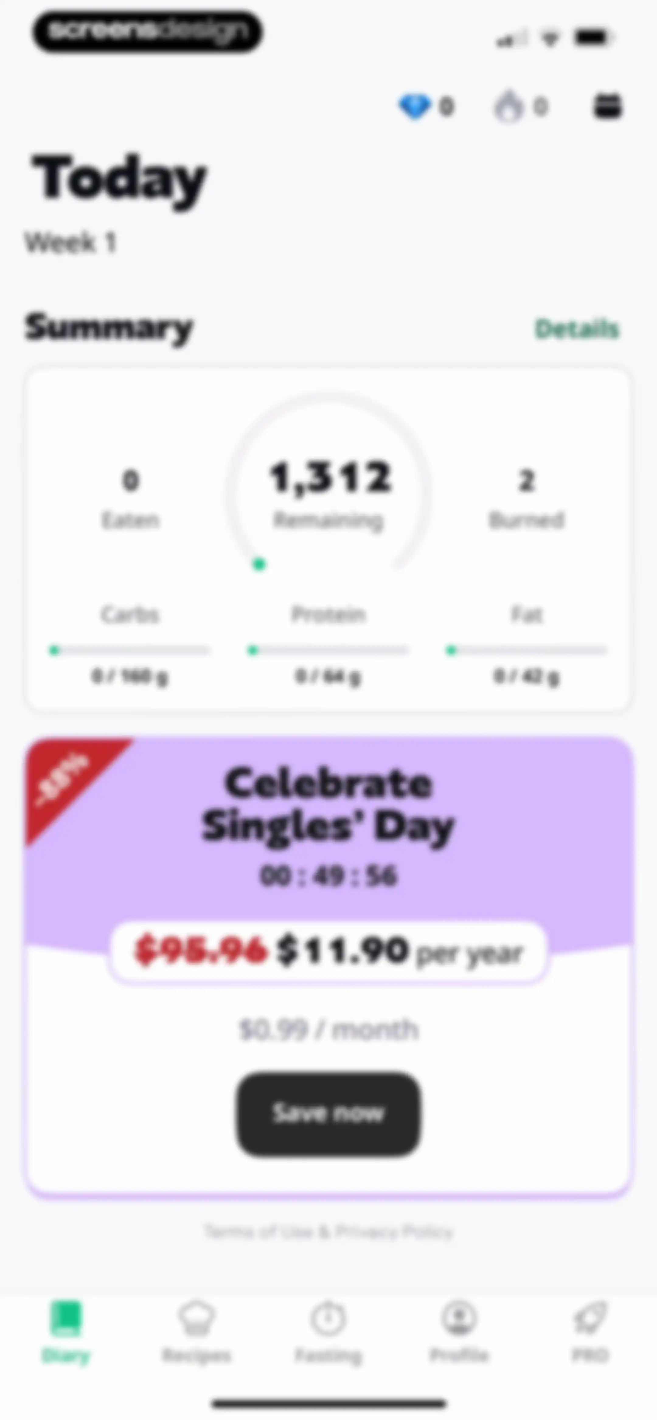 AI Calorie Tracker by Yazio screen 98