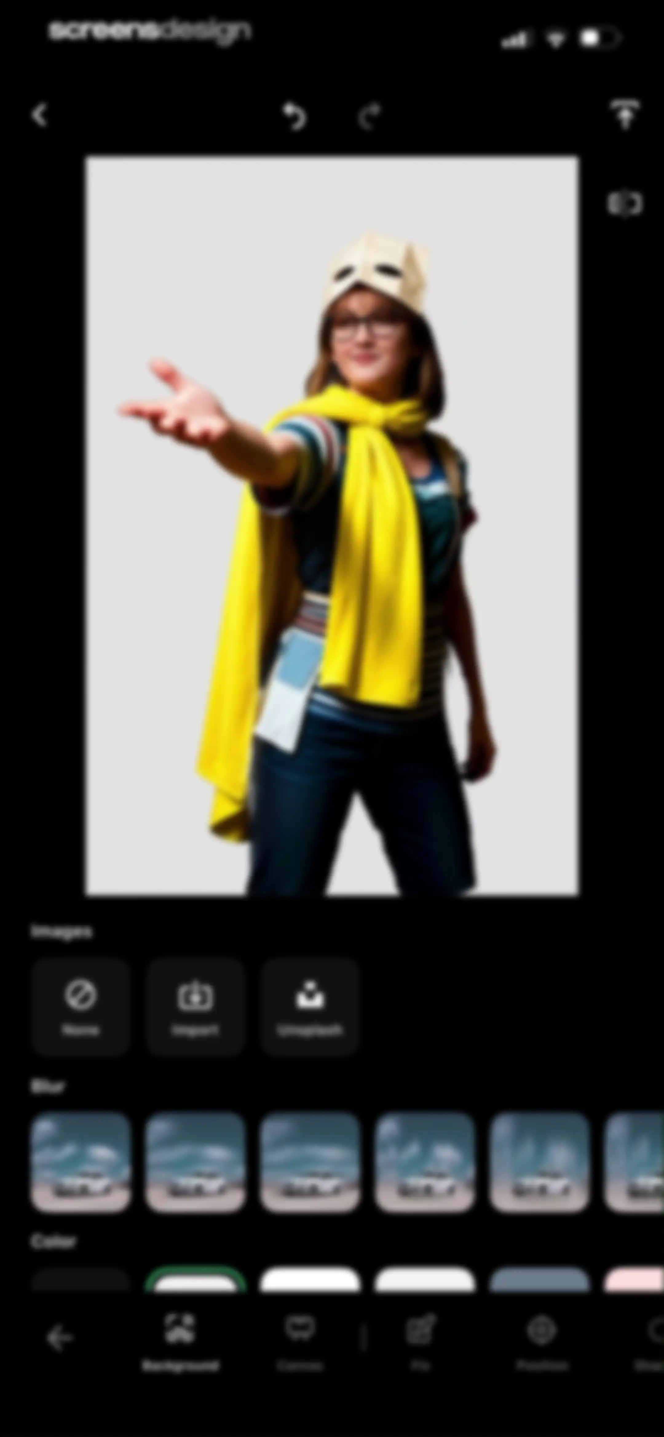 TouchRetouch screen 31