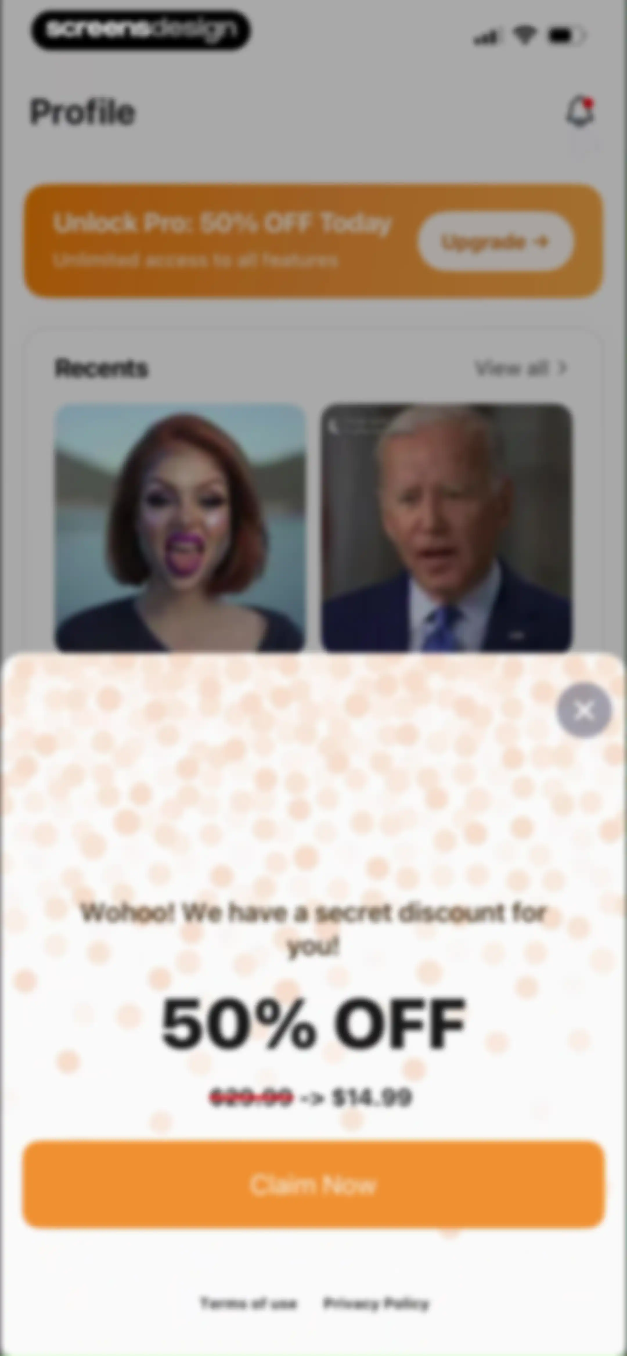 Parrot: Voice Generator AI App screen 62