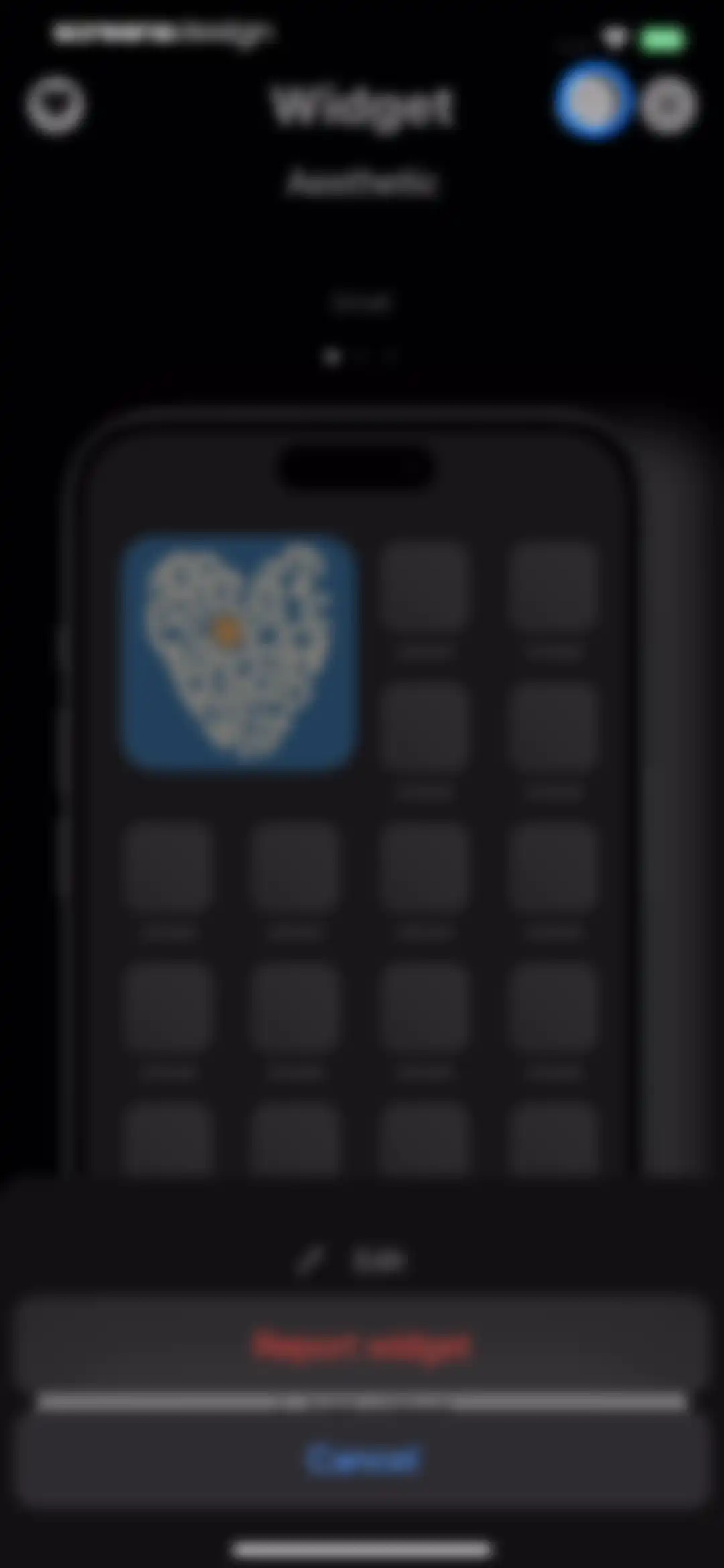 Aesthetic: App icons & Widgets screen 46