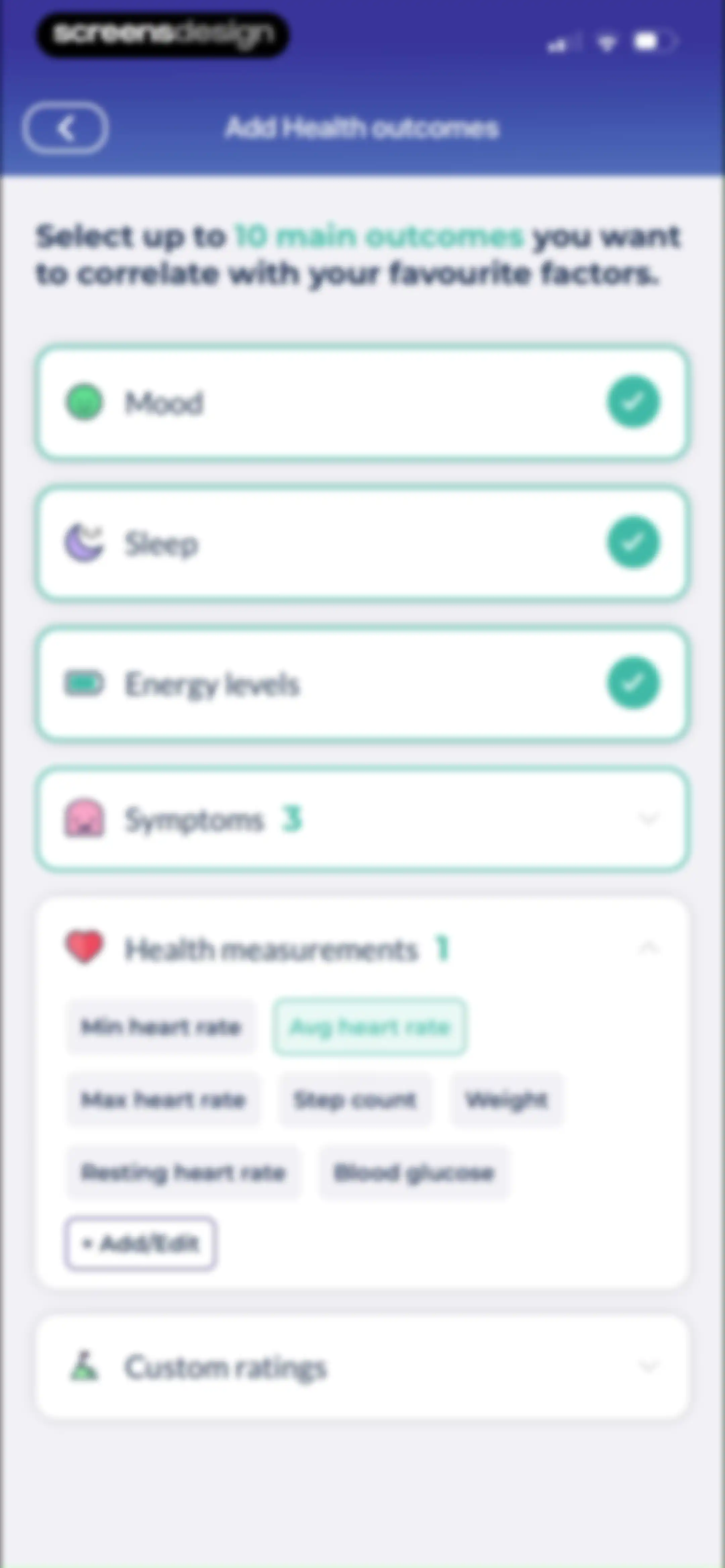 Bearable - Symptom Tracker screen 126