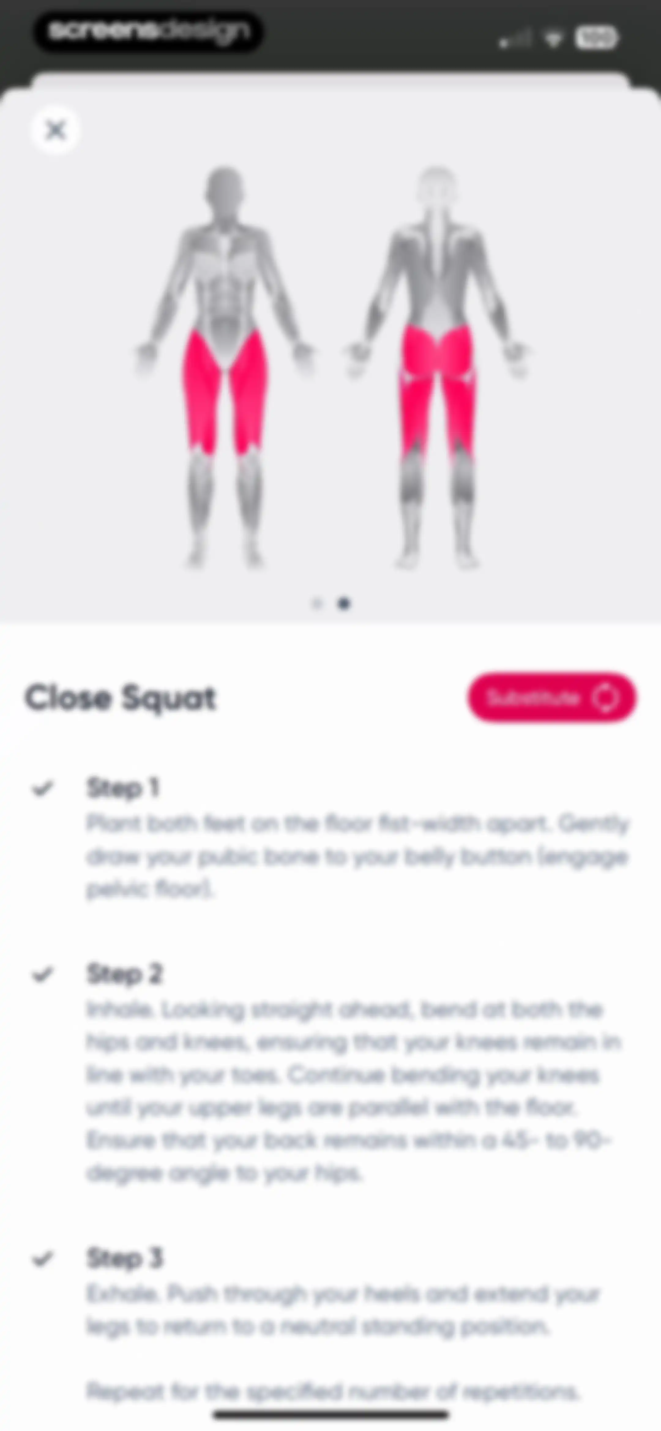 Sweat: Fitness App For Women screen 70