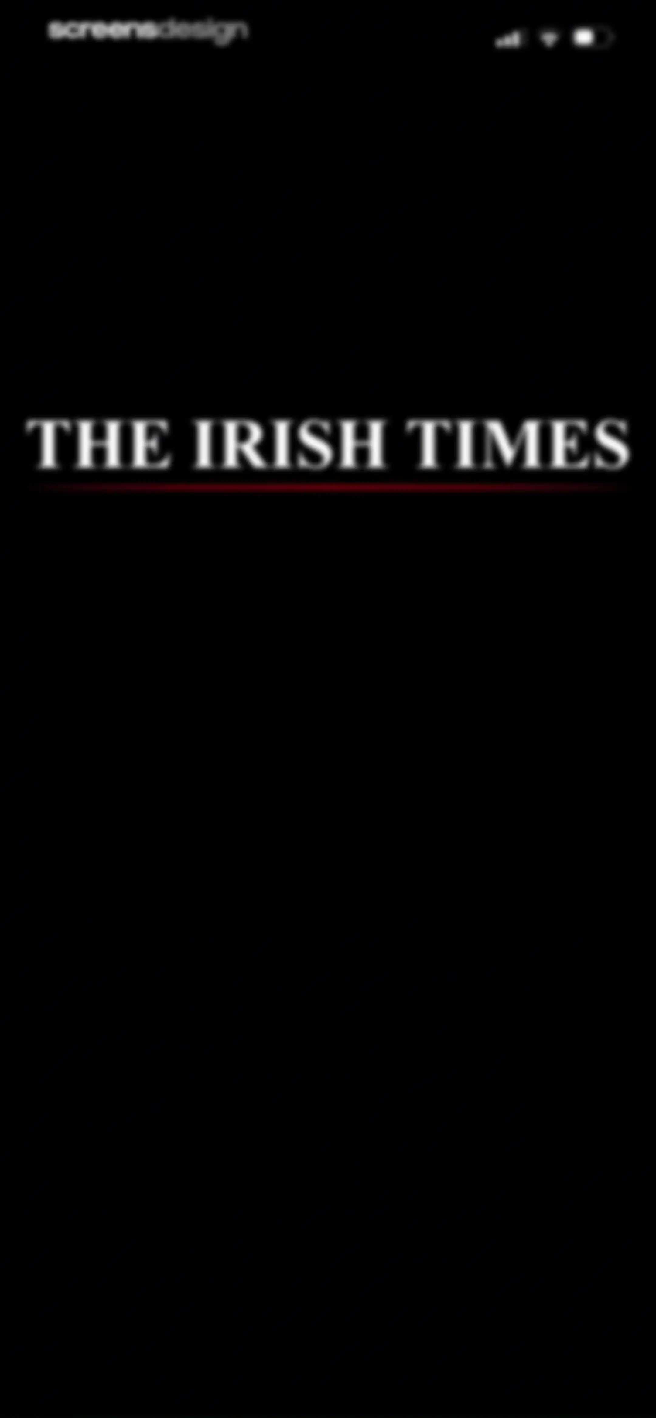 The Irish Times screen 2
