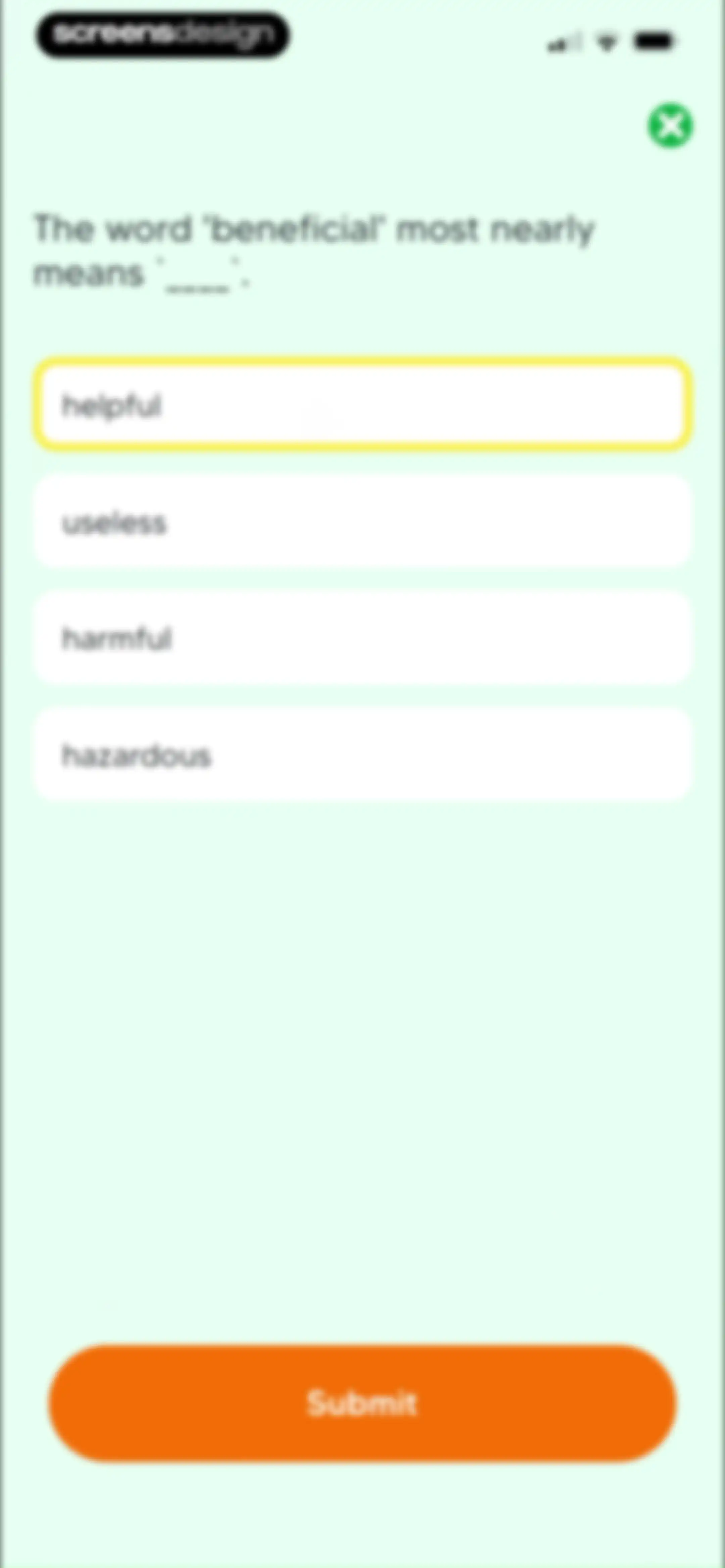 ASVAB Practice Test 2026: Prep screen 40