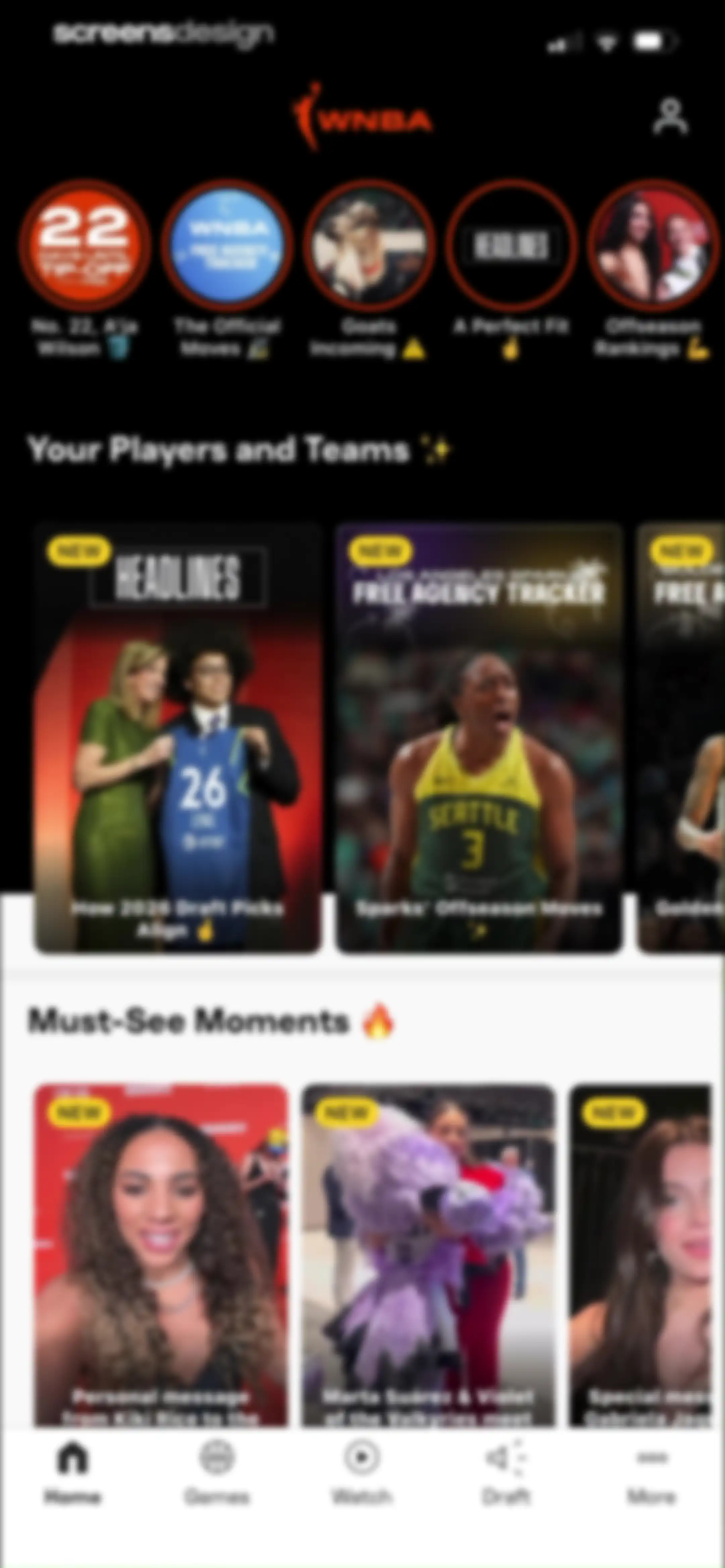 WNBA: Live Games & Scores screen 18