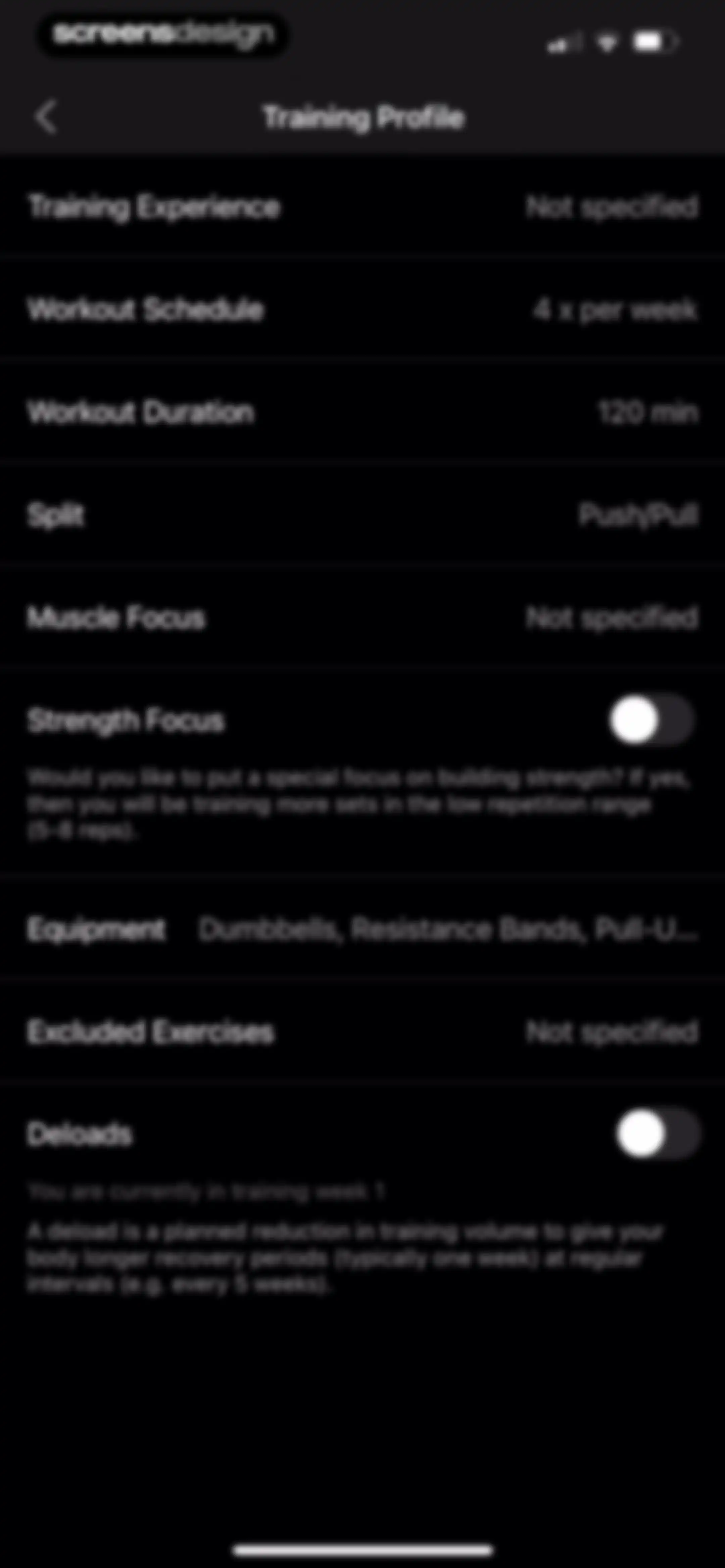 MyFitCoach - Workout Planner screen 54