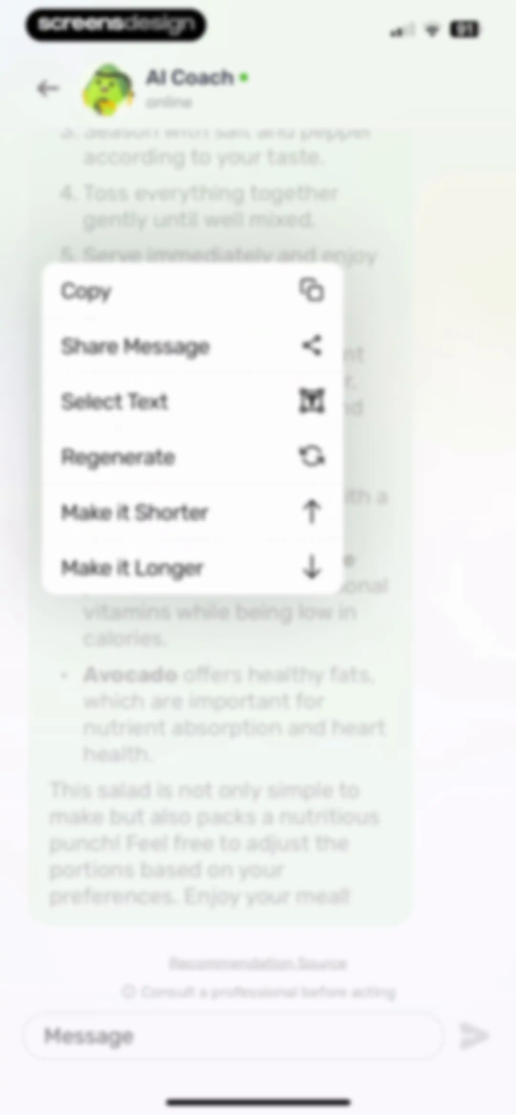 AI Calorie Tracker by Eatwise screen 90