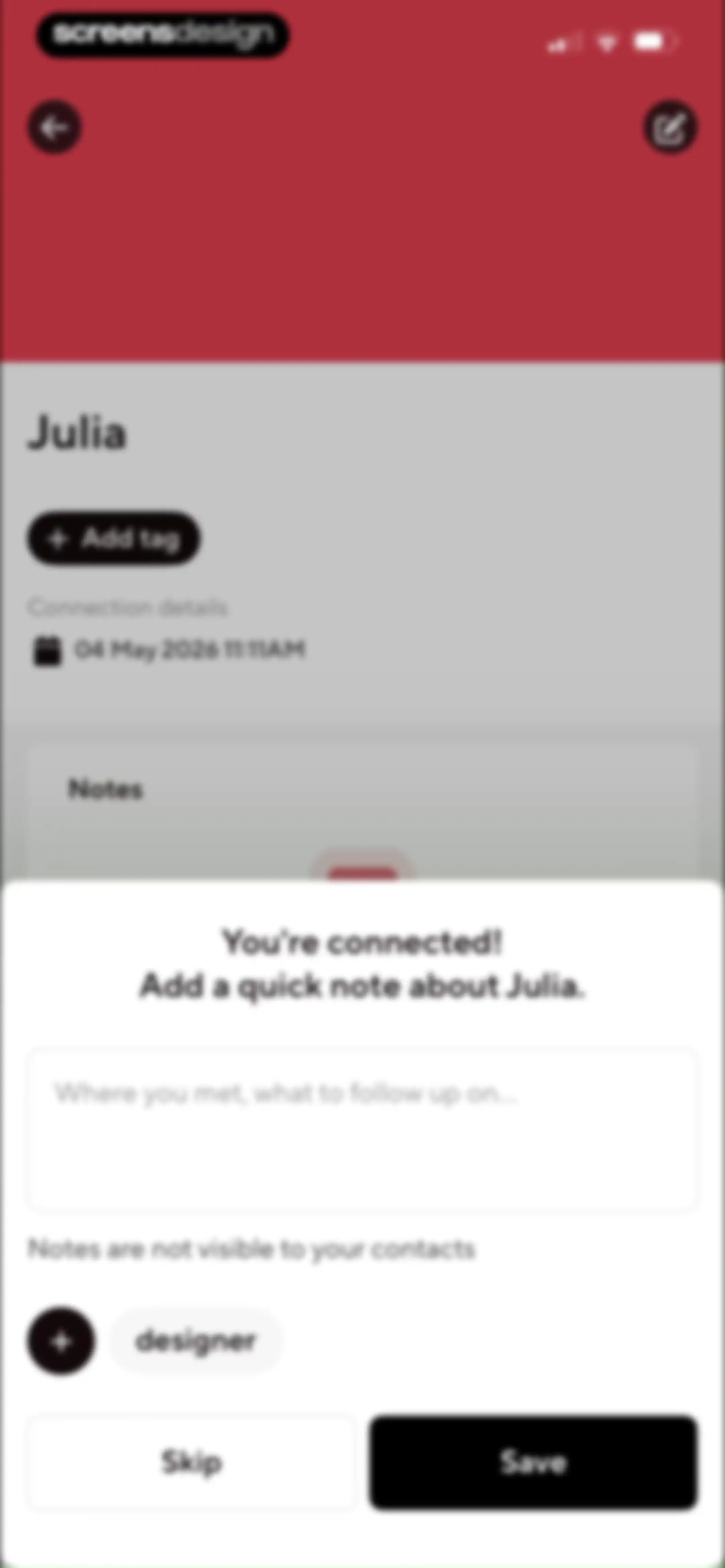 Blinq: Digital Business Card screen 76