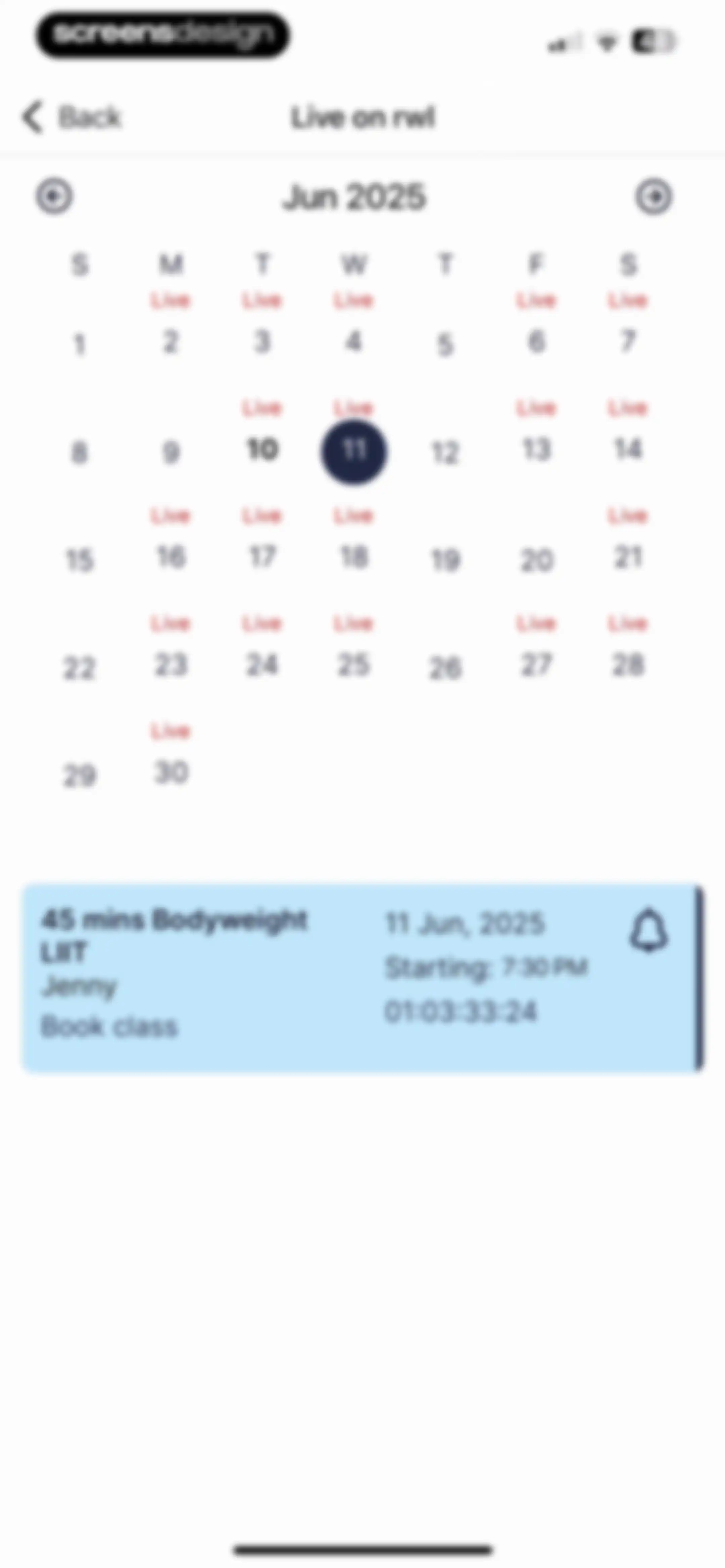 Results Wellness Lifestyle screen 141