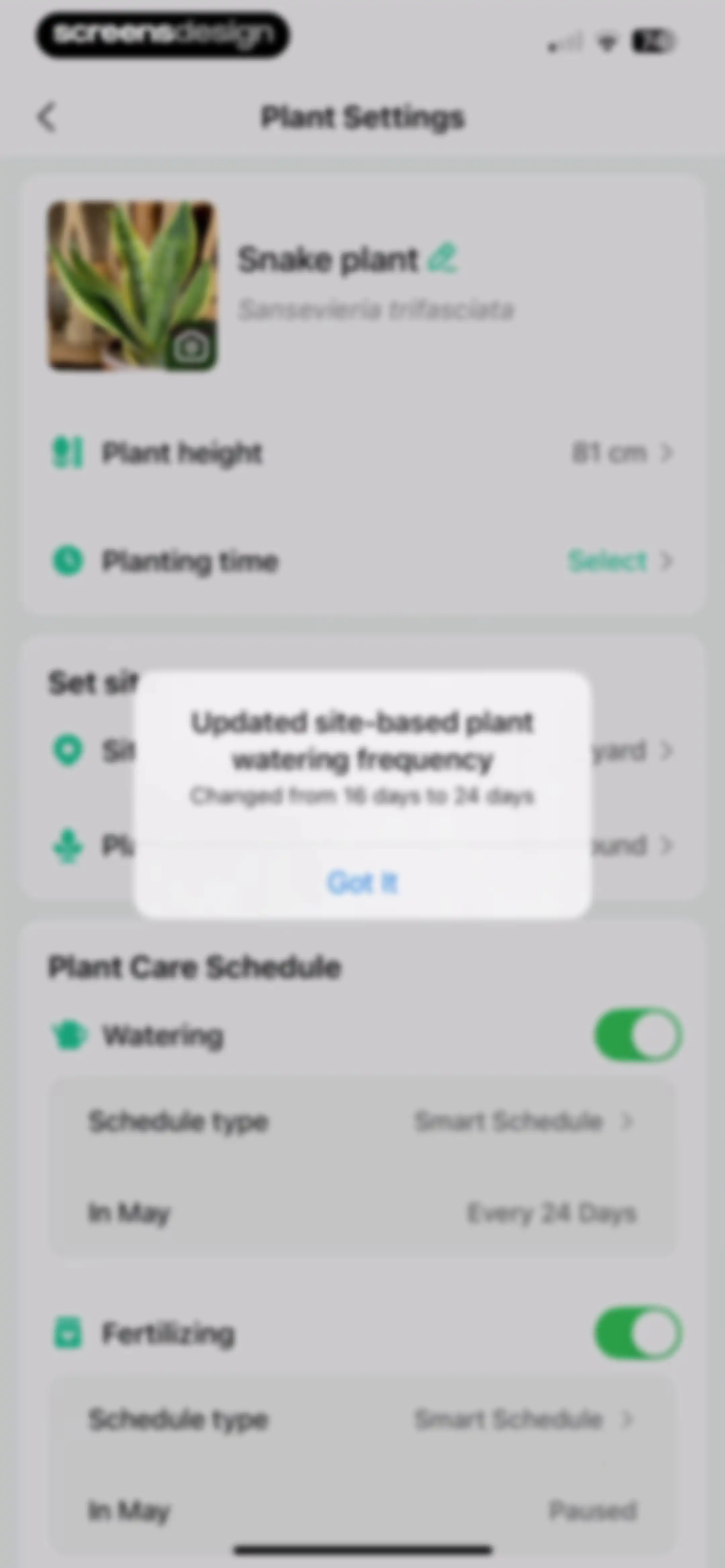 Plant Parent: Plant Care Guide screen 88