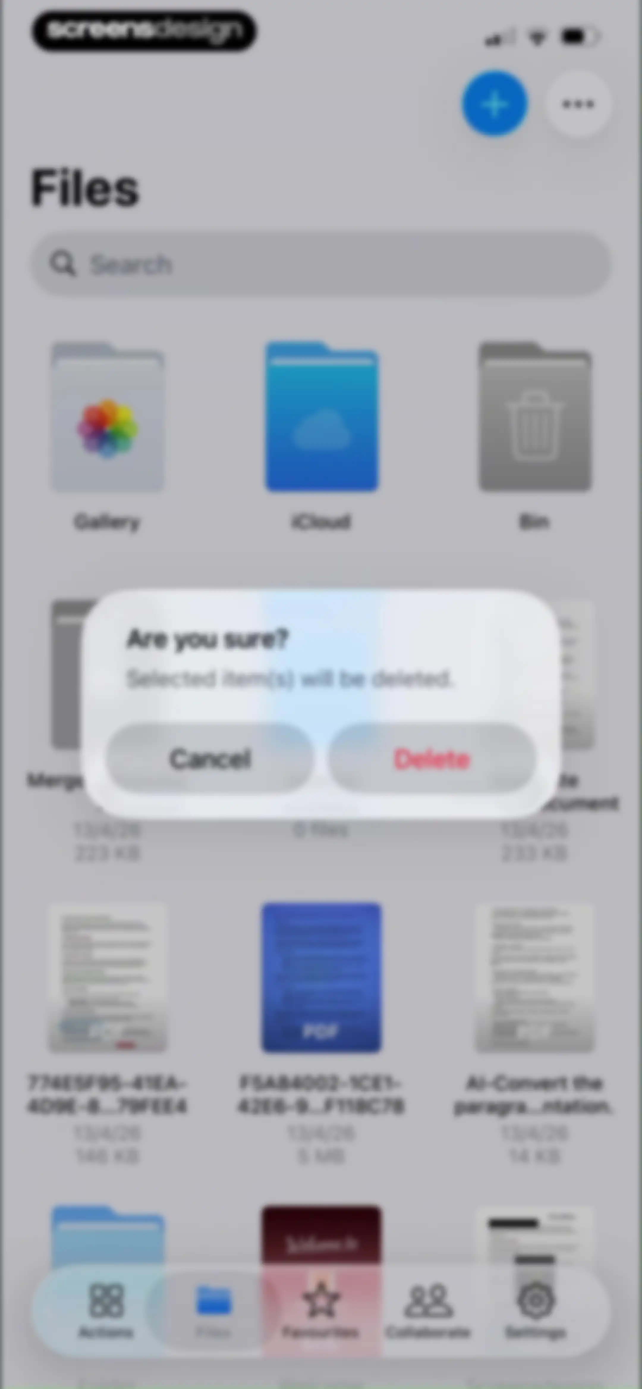PDF Editor ® screen 106