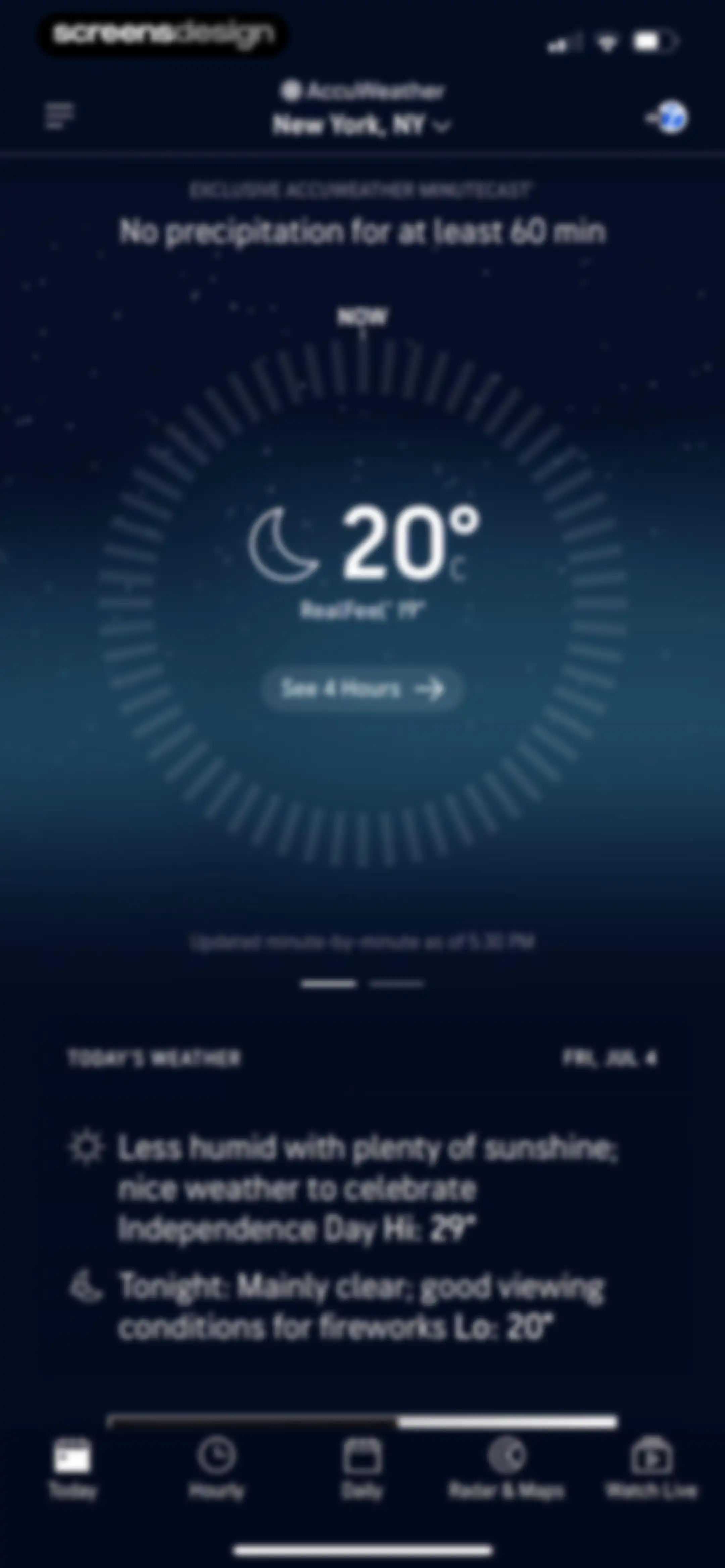 AccuWeather: Weather Forecast screen 12