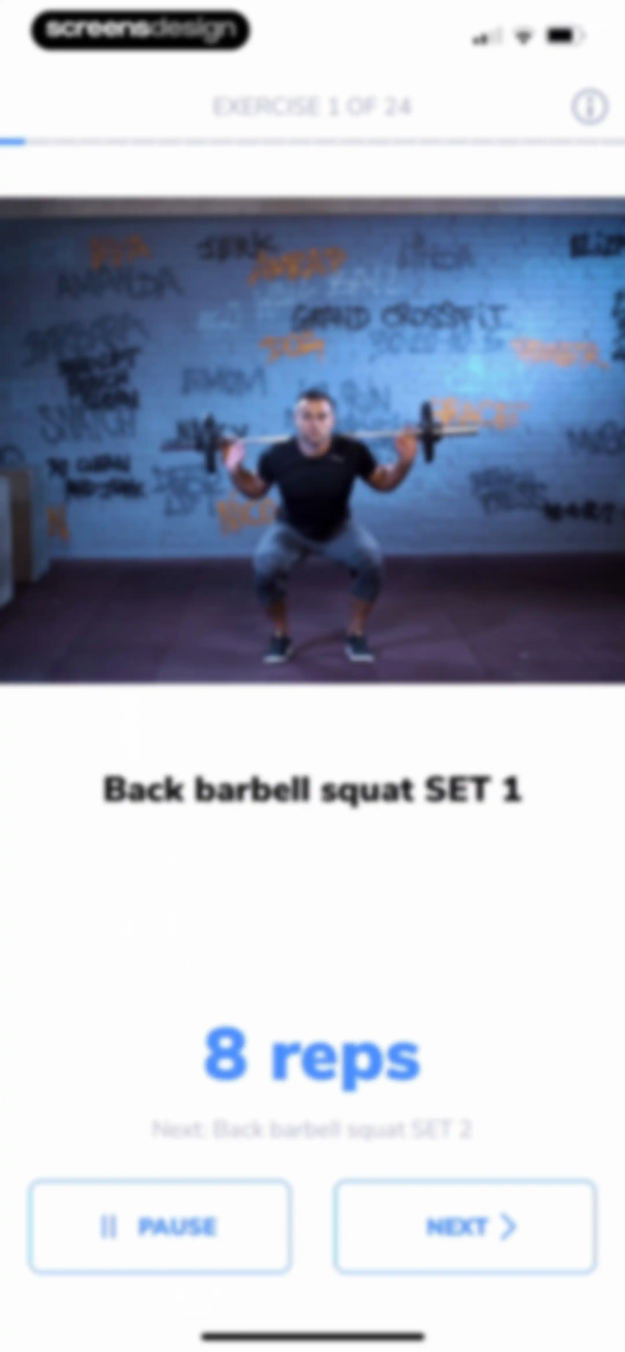 Workouts For Men: Gym & Home screen 51