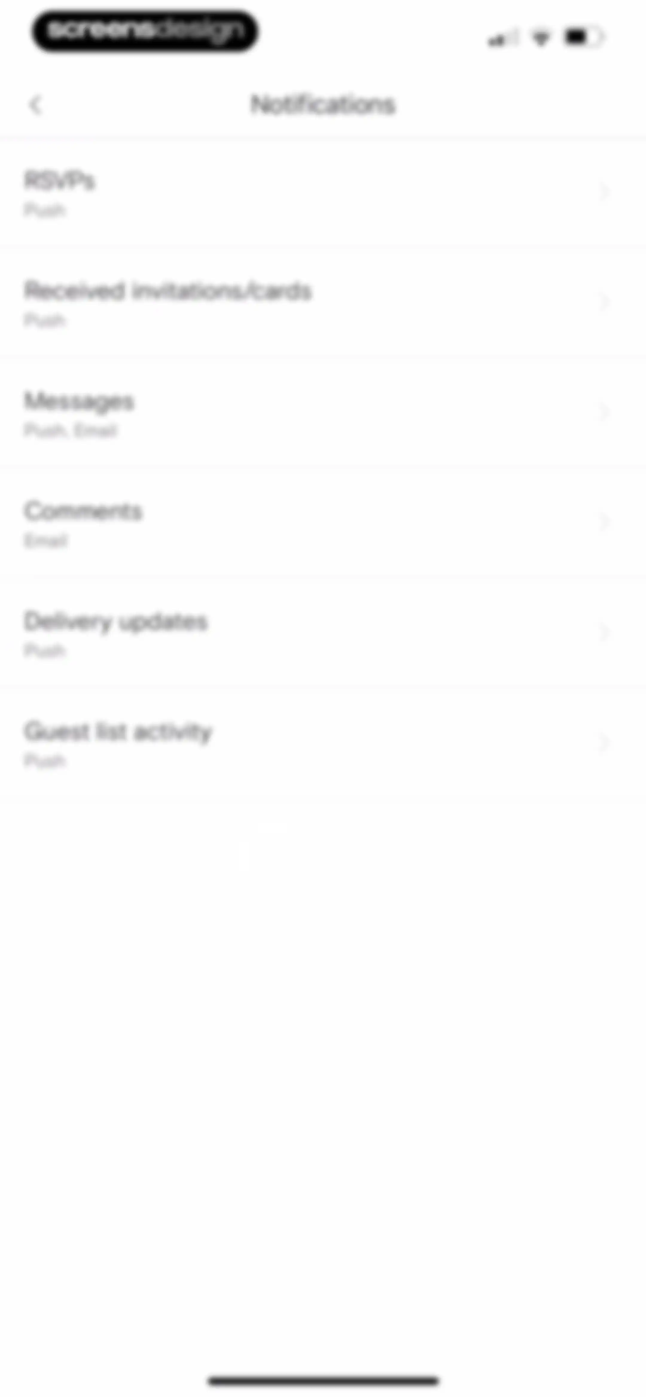 Paperless Post: Invitations screen 133