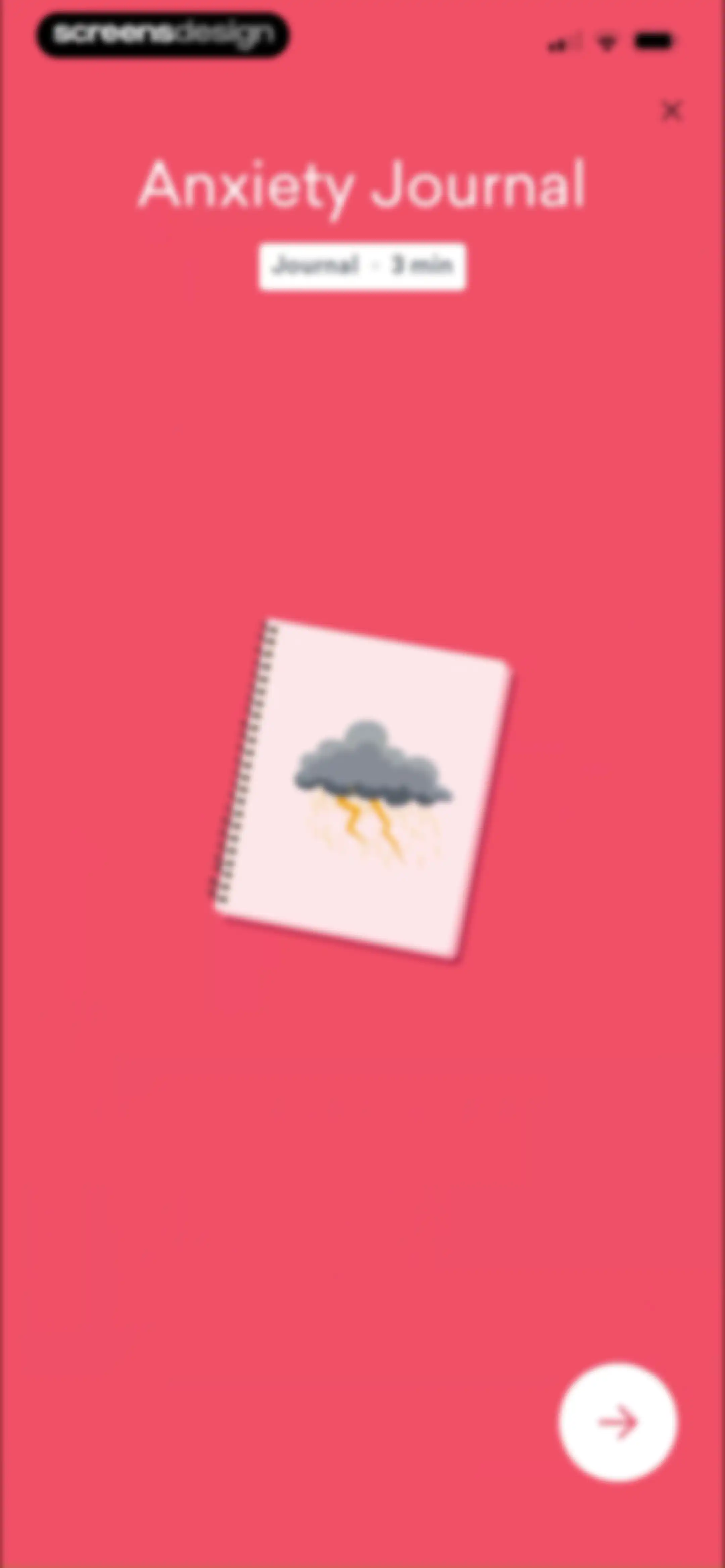MindDay: Mental Health, Stress screen 79