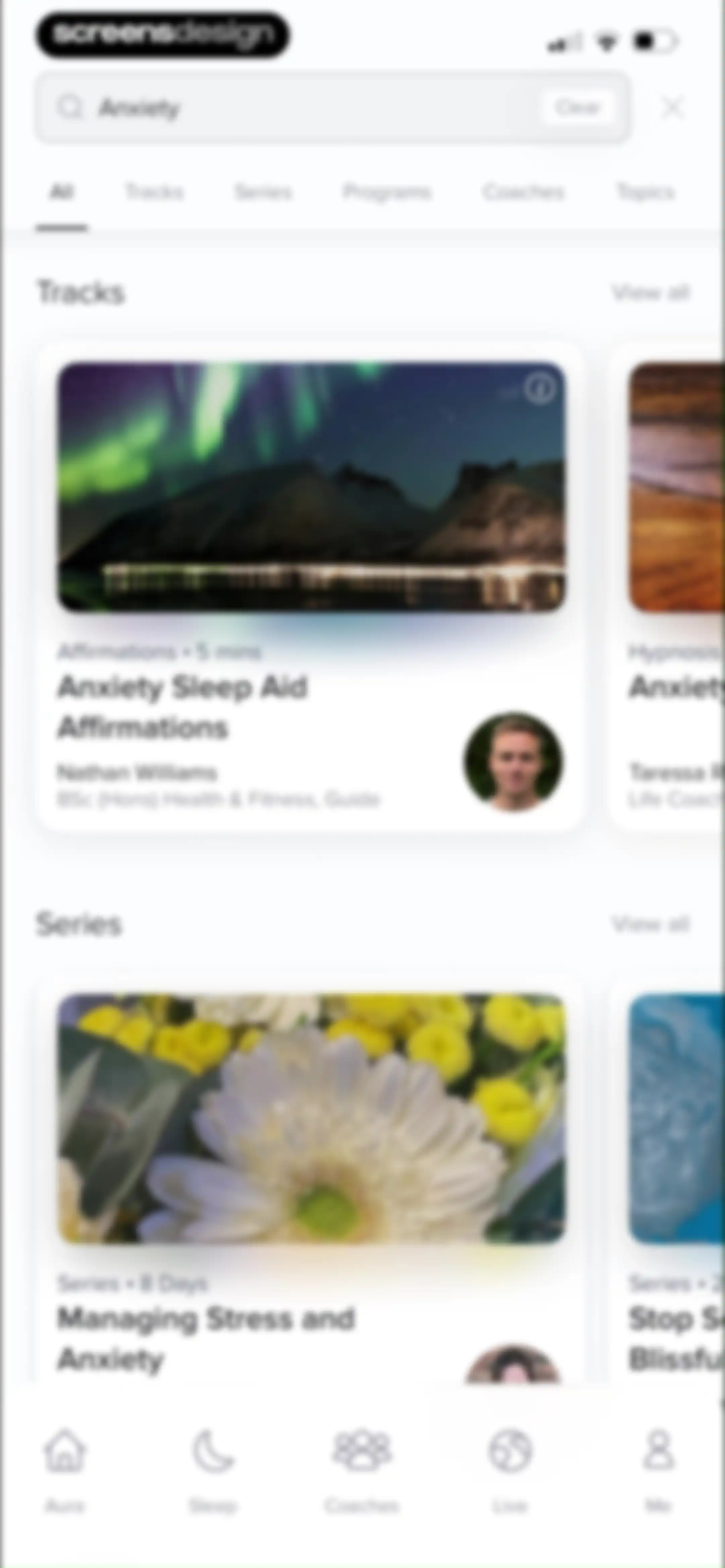 Aura: Meditation & Sleep, CBT screen 79