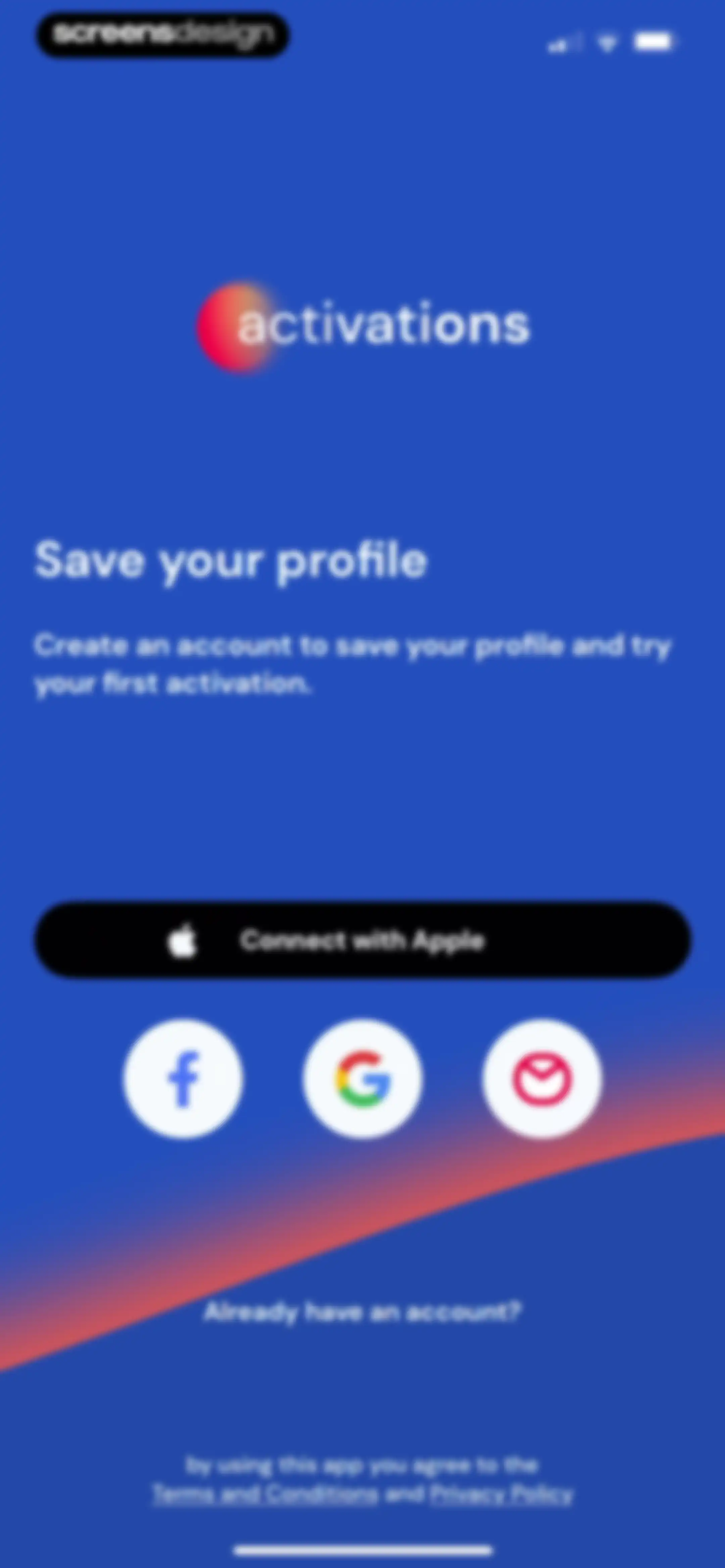 Activations: Daily Motivation screen 19