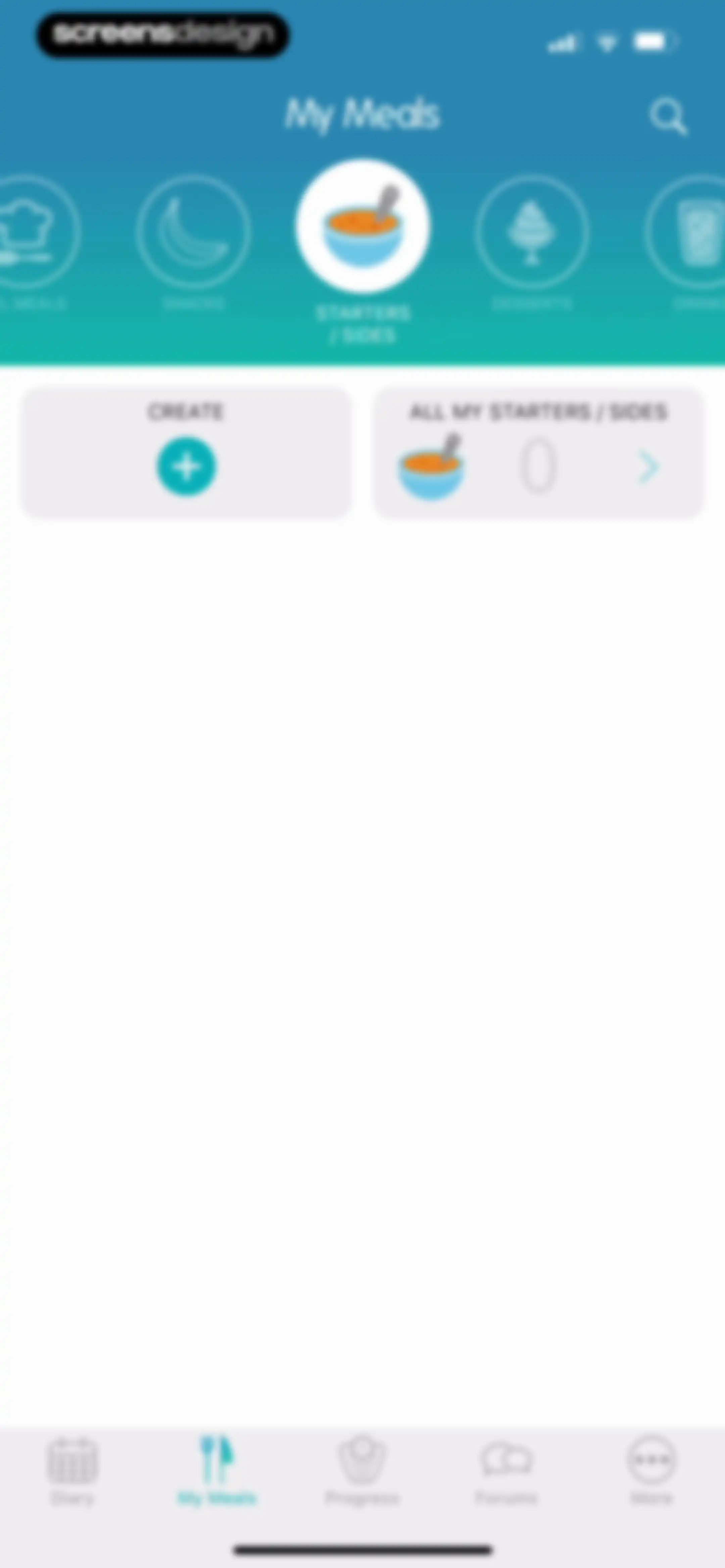 Calorie Counter + screen 106