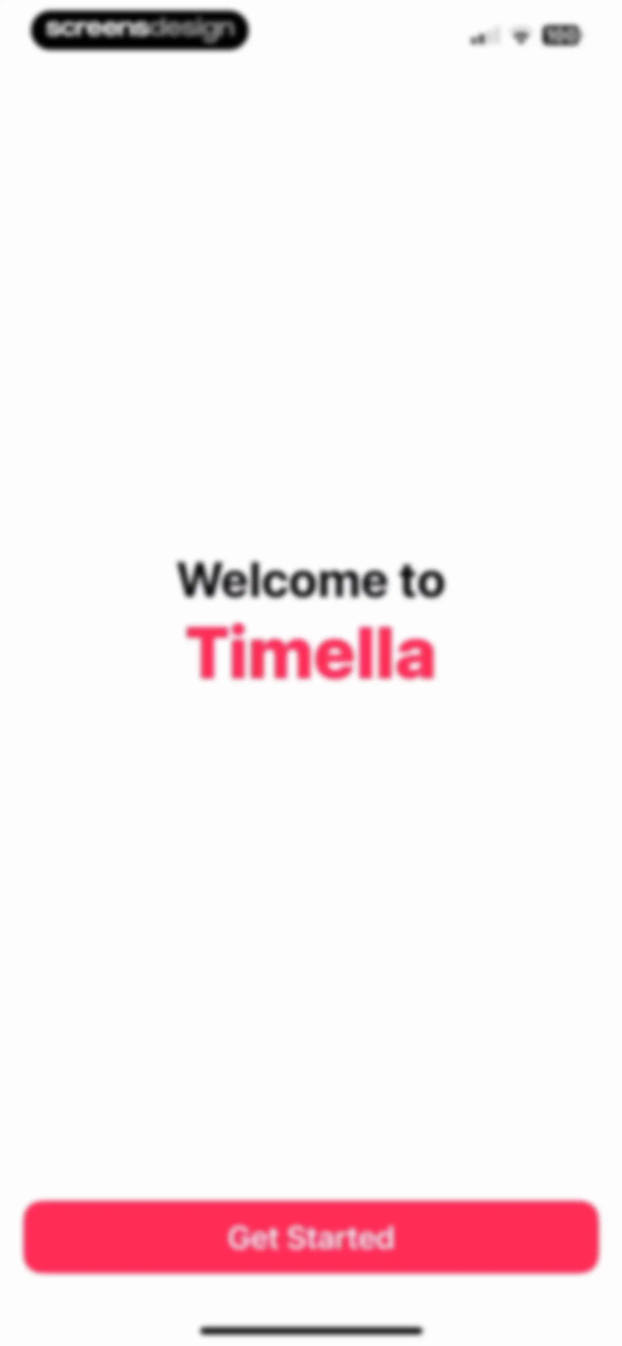Timella: Study & Work Timer screen 1