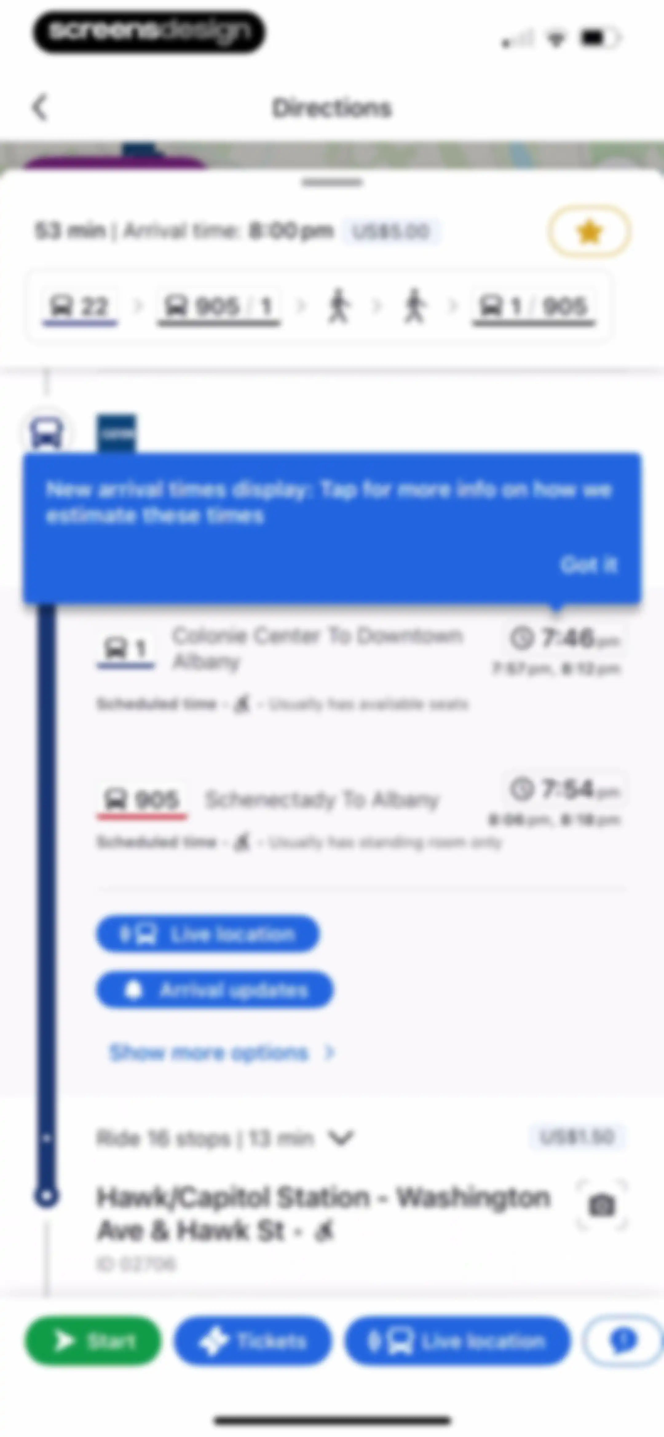 Moovit: Bus & Transit Tracker screen 48