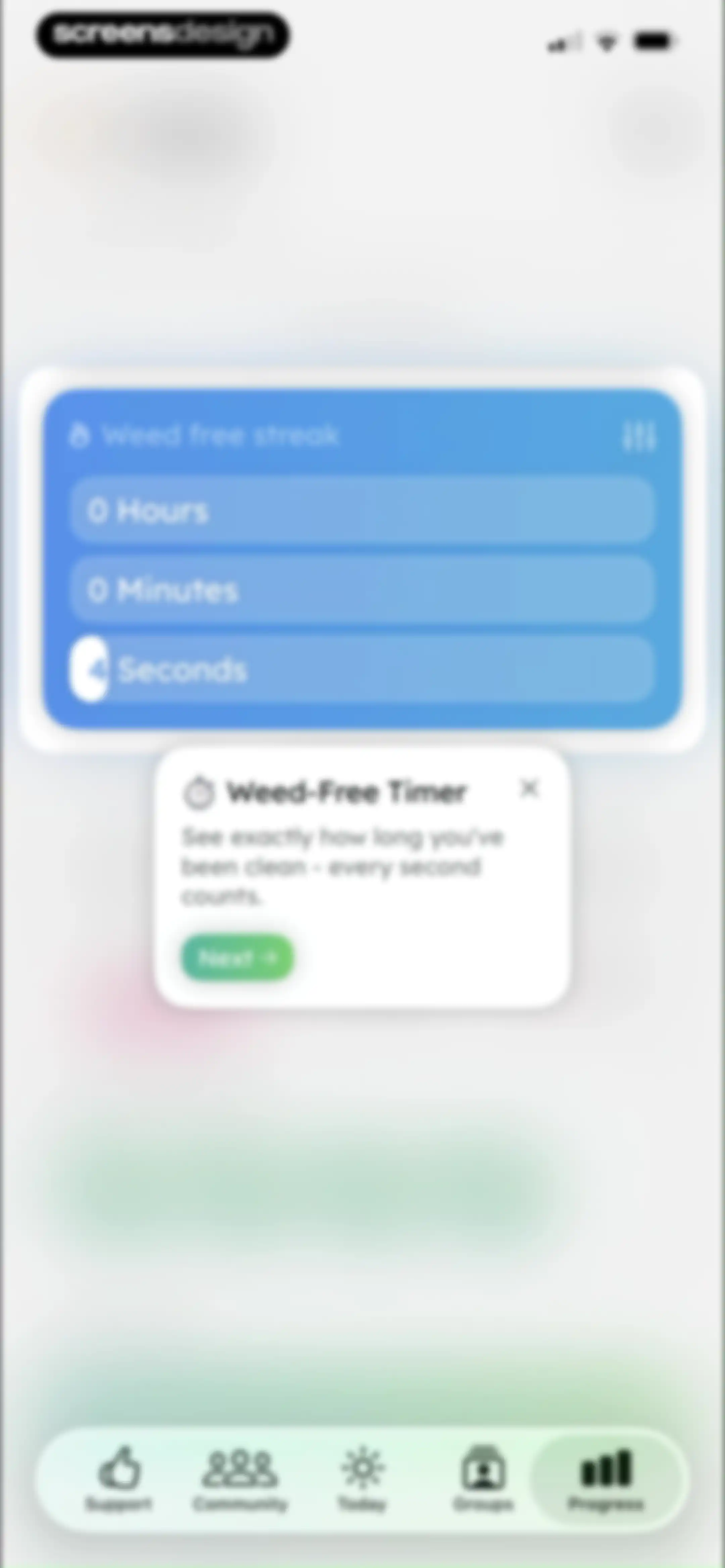 Clear30: Reset From Weed screen 228
