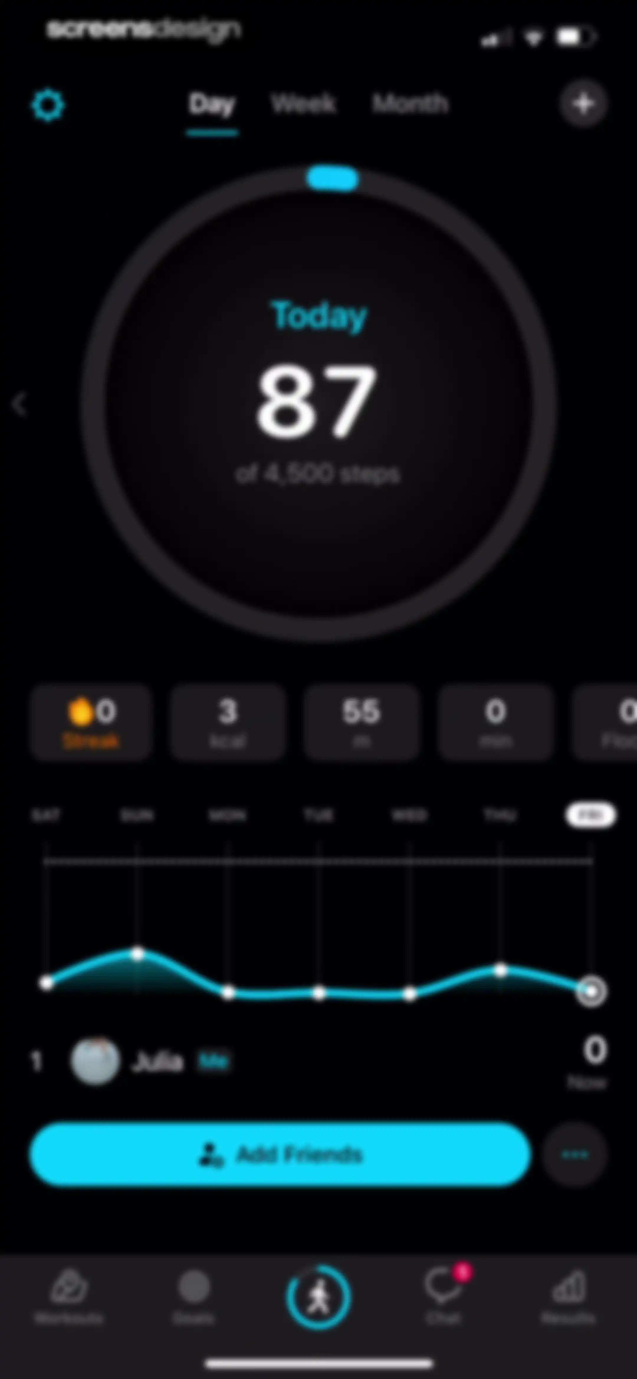 StepsApp Pedometer screen 31
