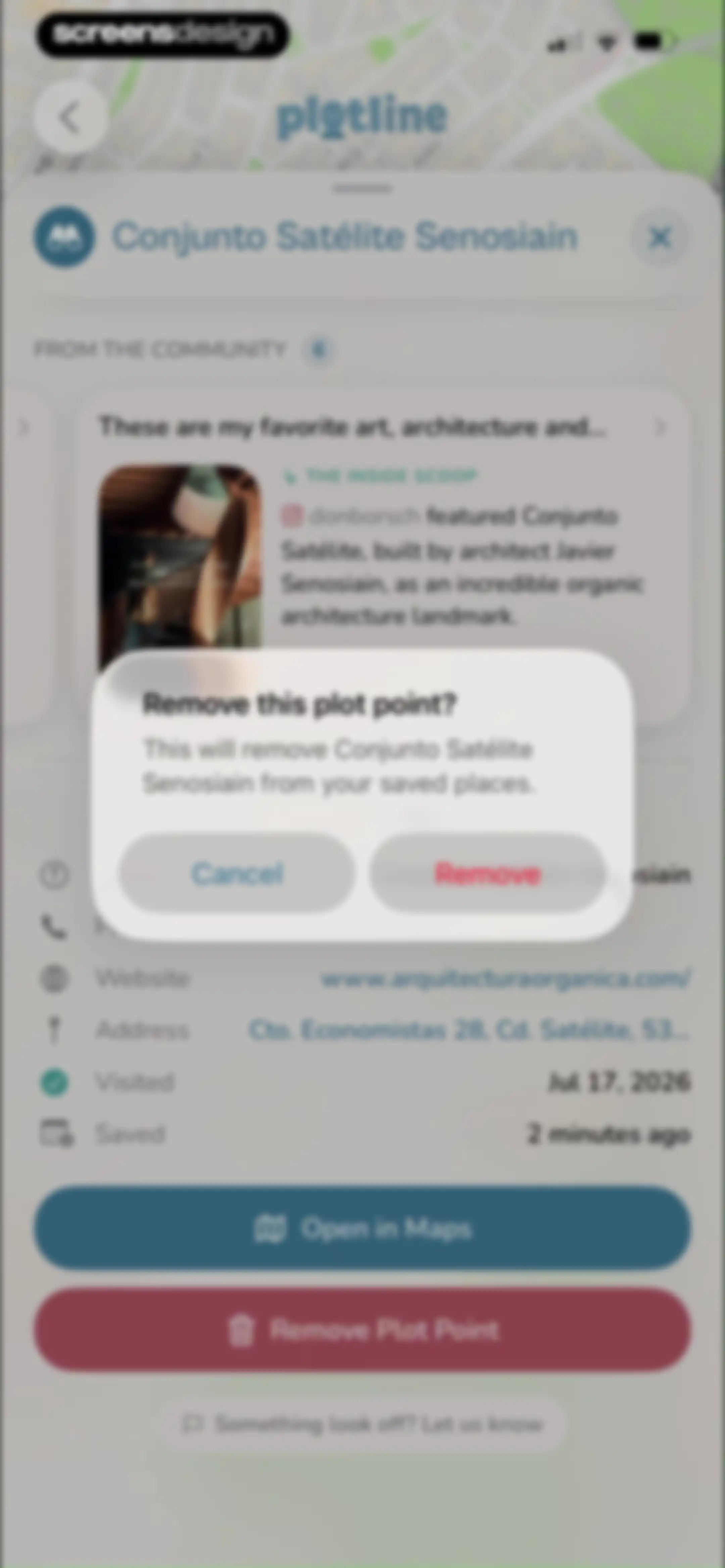 Plotline: Travel Map & Planner screen 40
