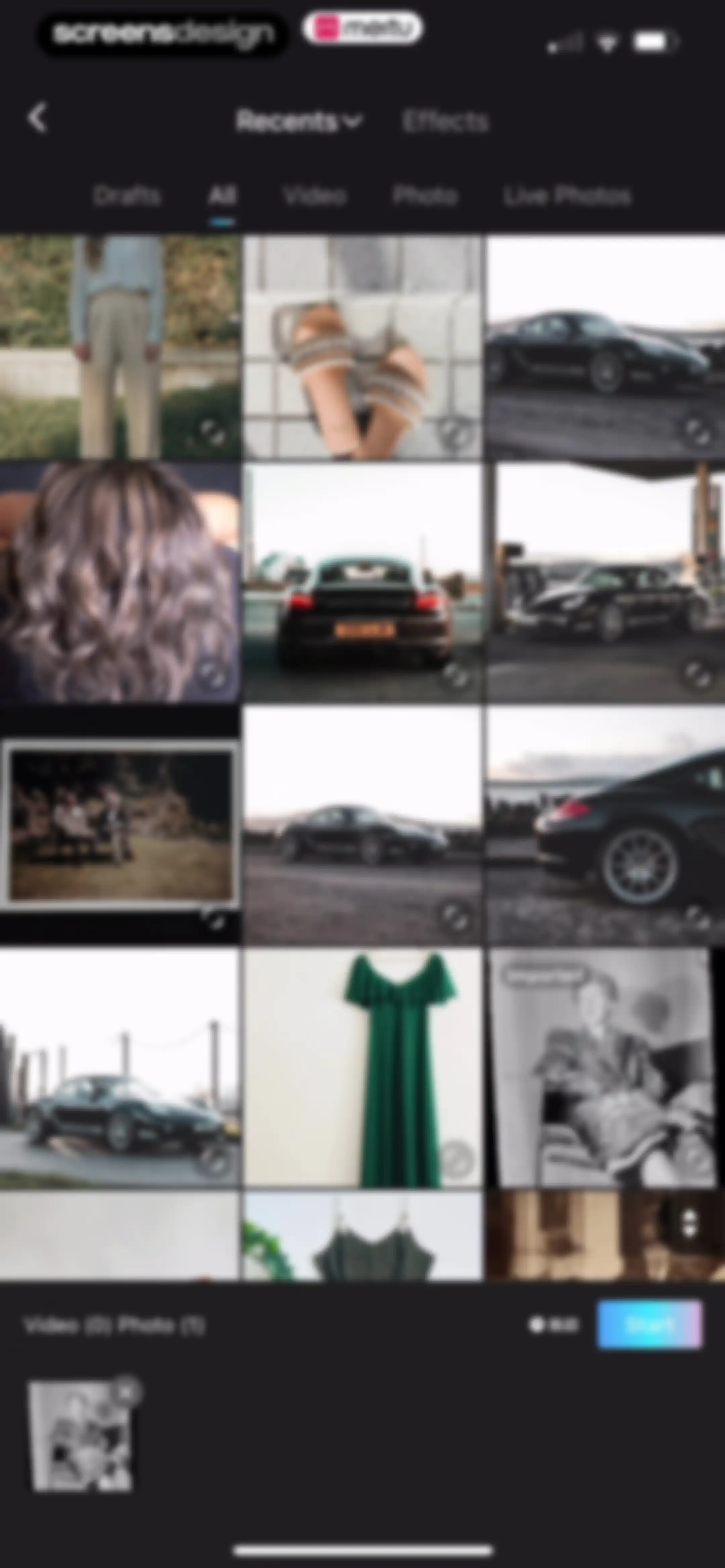 Meitu AI Photo & Video Editor screen 126