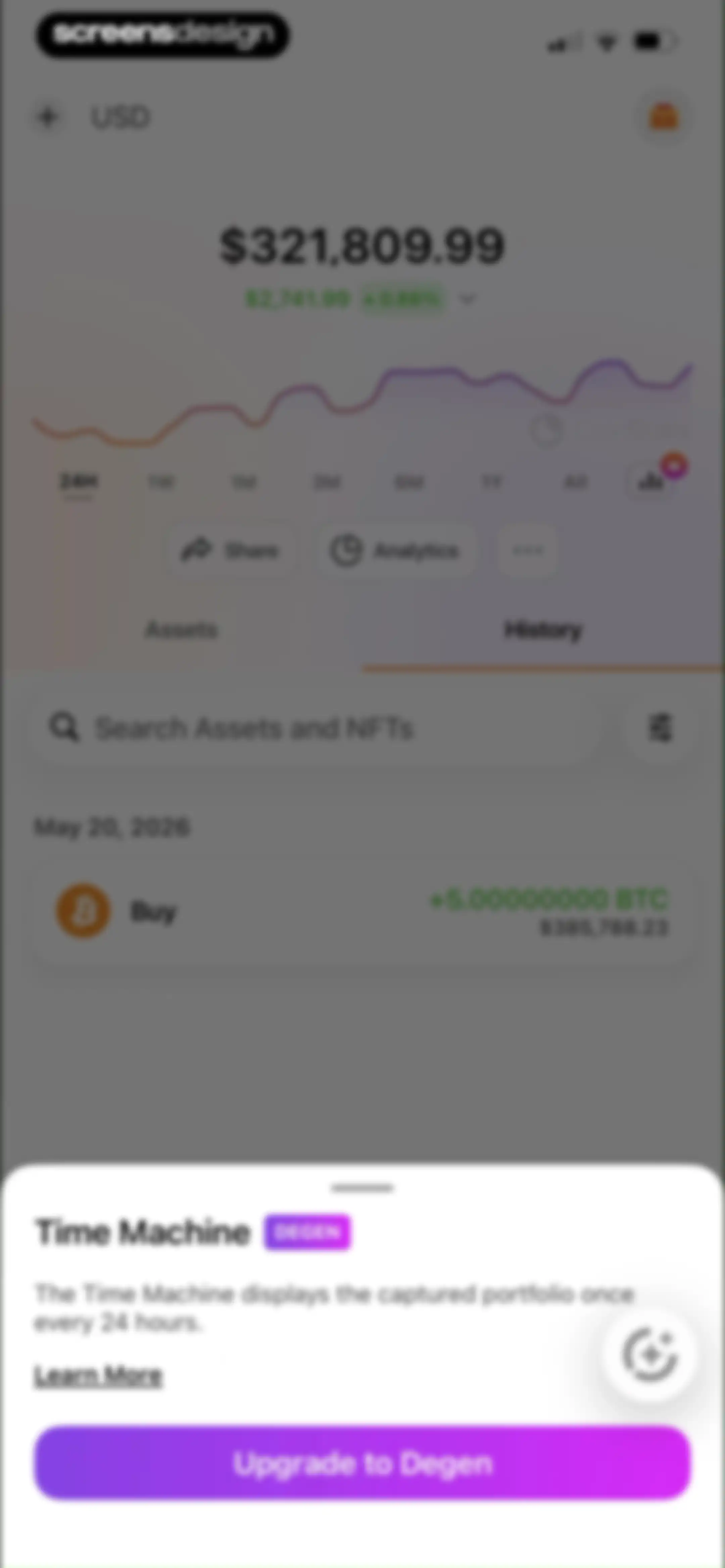 CoinStats: Crypto Portfolio screen 118
