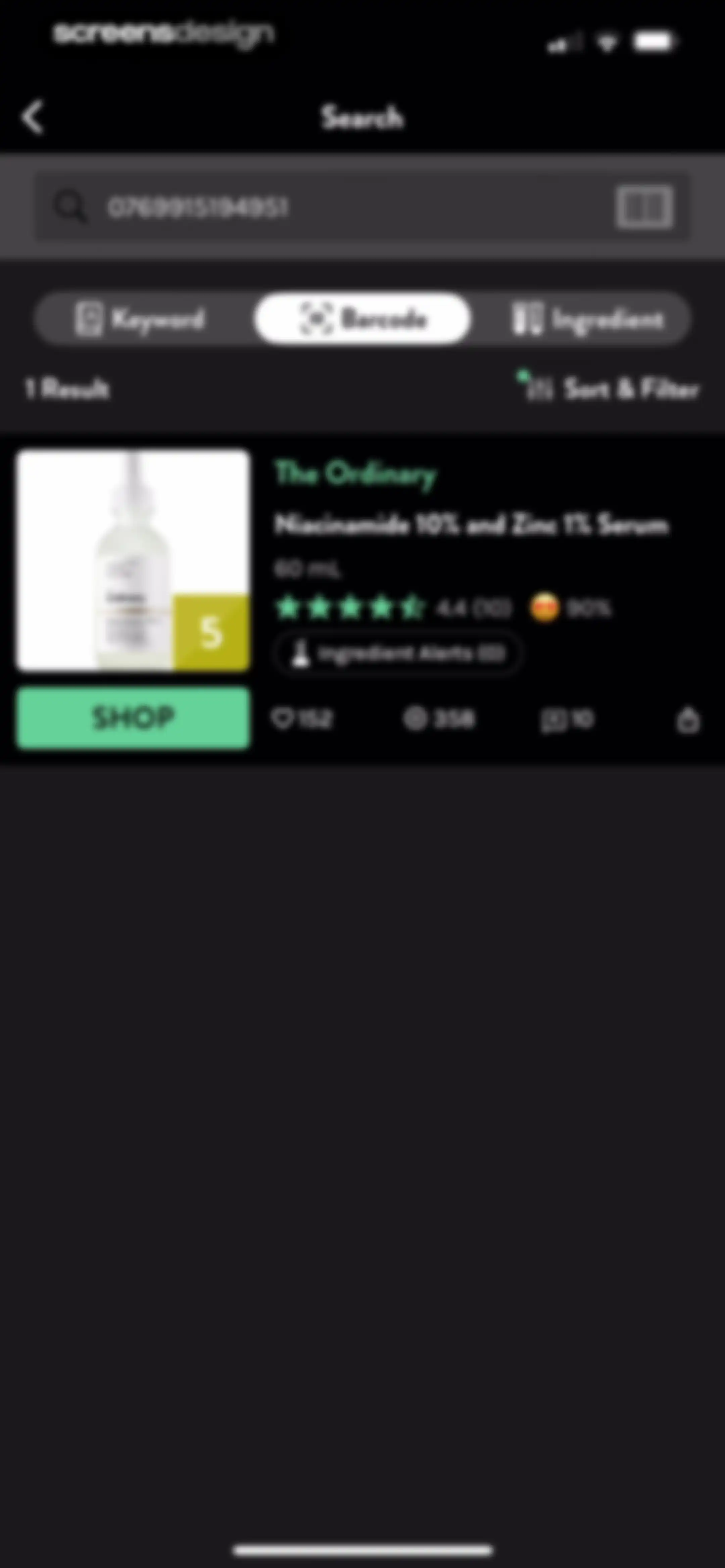 Think Dirty – Shop Clean screen 81
