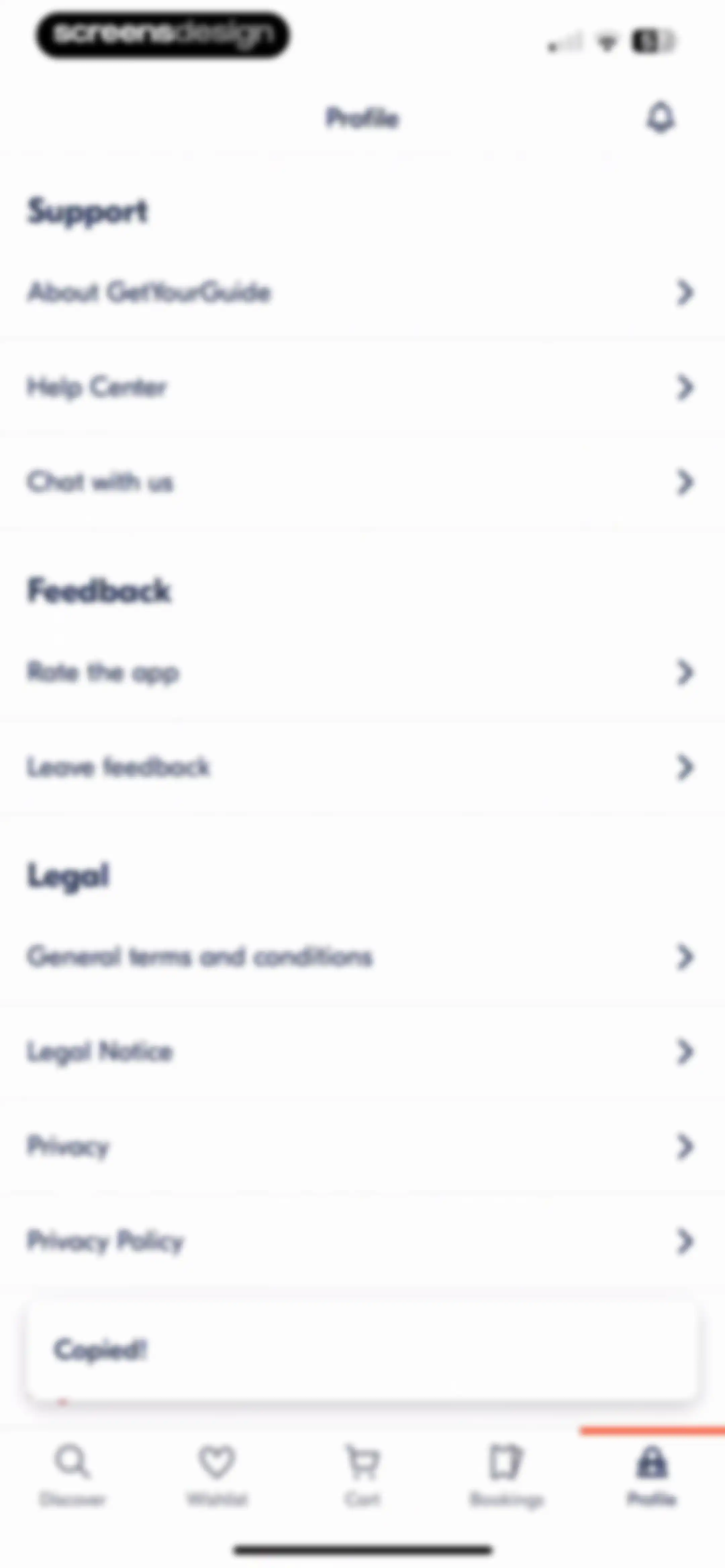 GetYourGuide: Plan & Book screen 127