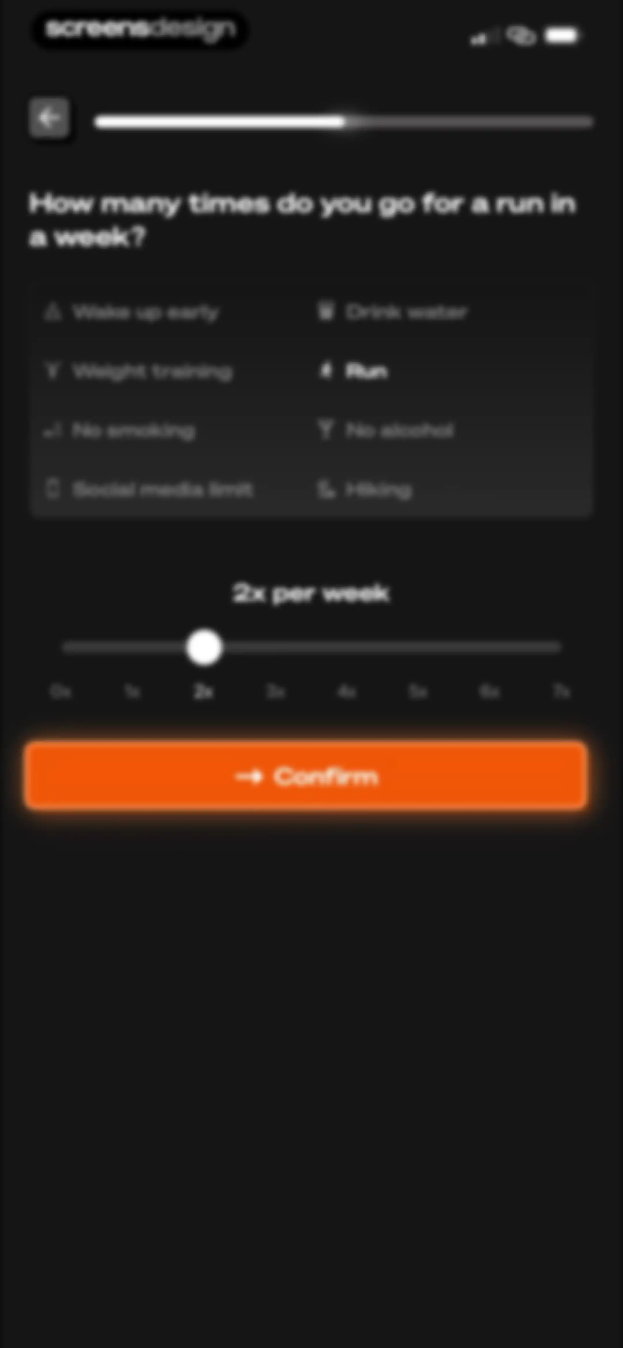 Life Reset: 66 Day Habit screen 54
